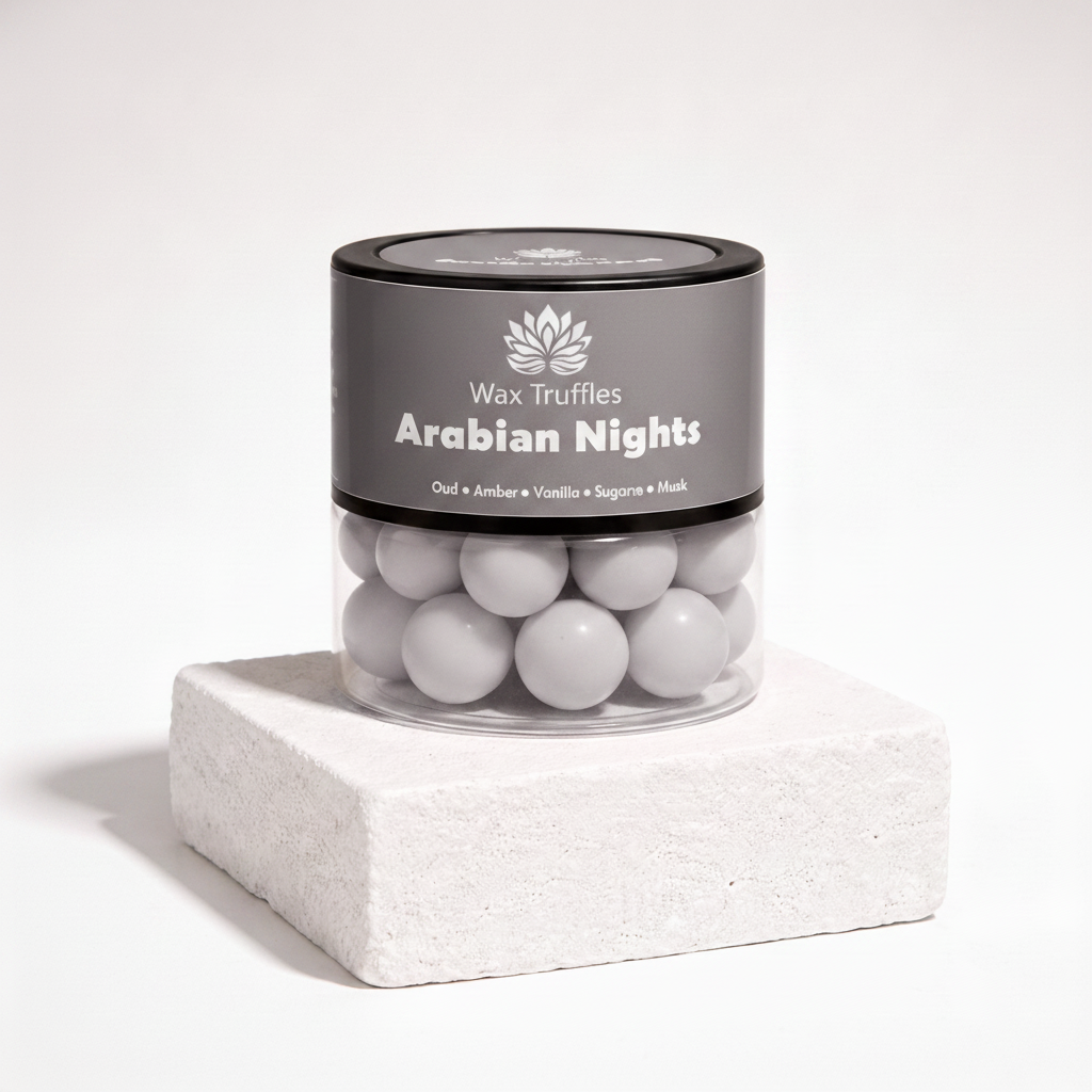 Arabian Nights Wax Truffles – Oud, Sandalwood & Cedarwood Luxury Melt