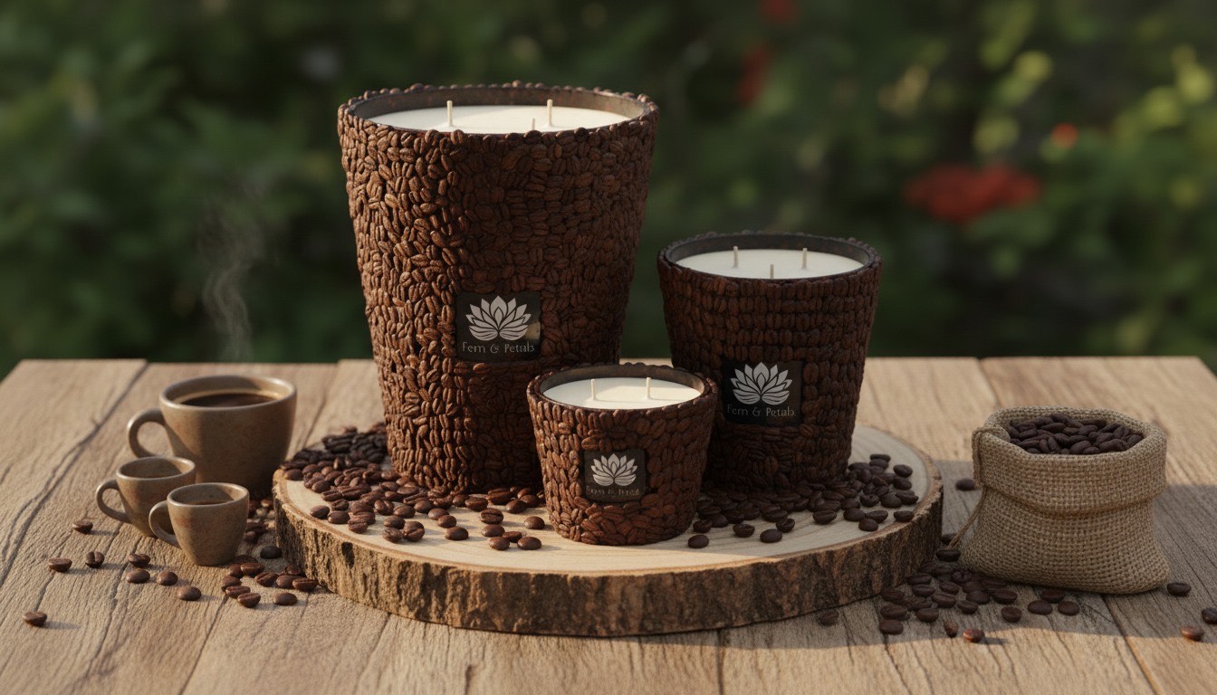 Coffee Bean Scented Candle