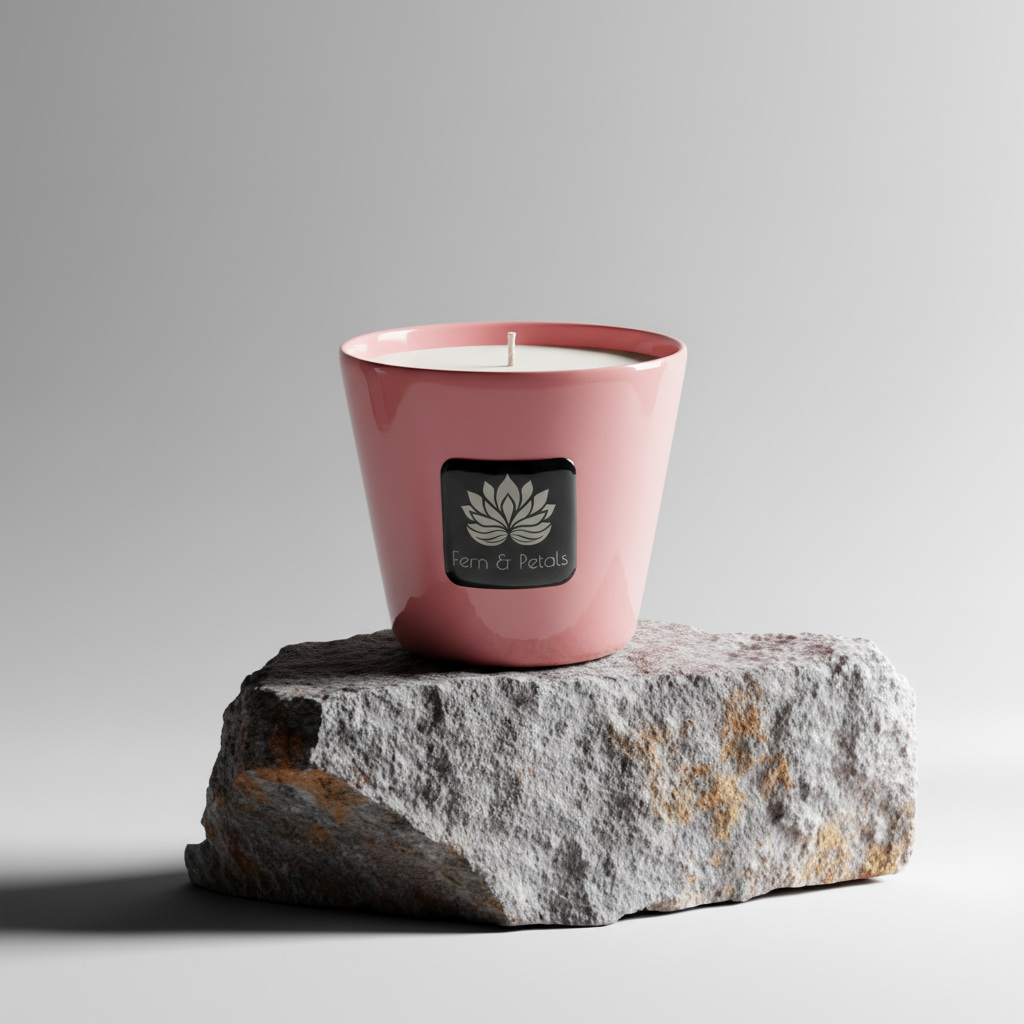 Blush Pink Luxe Candle