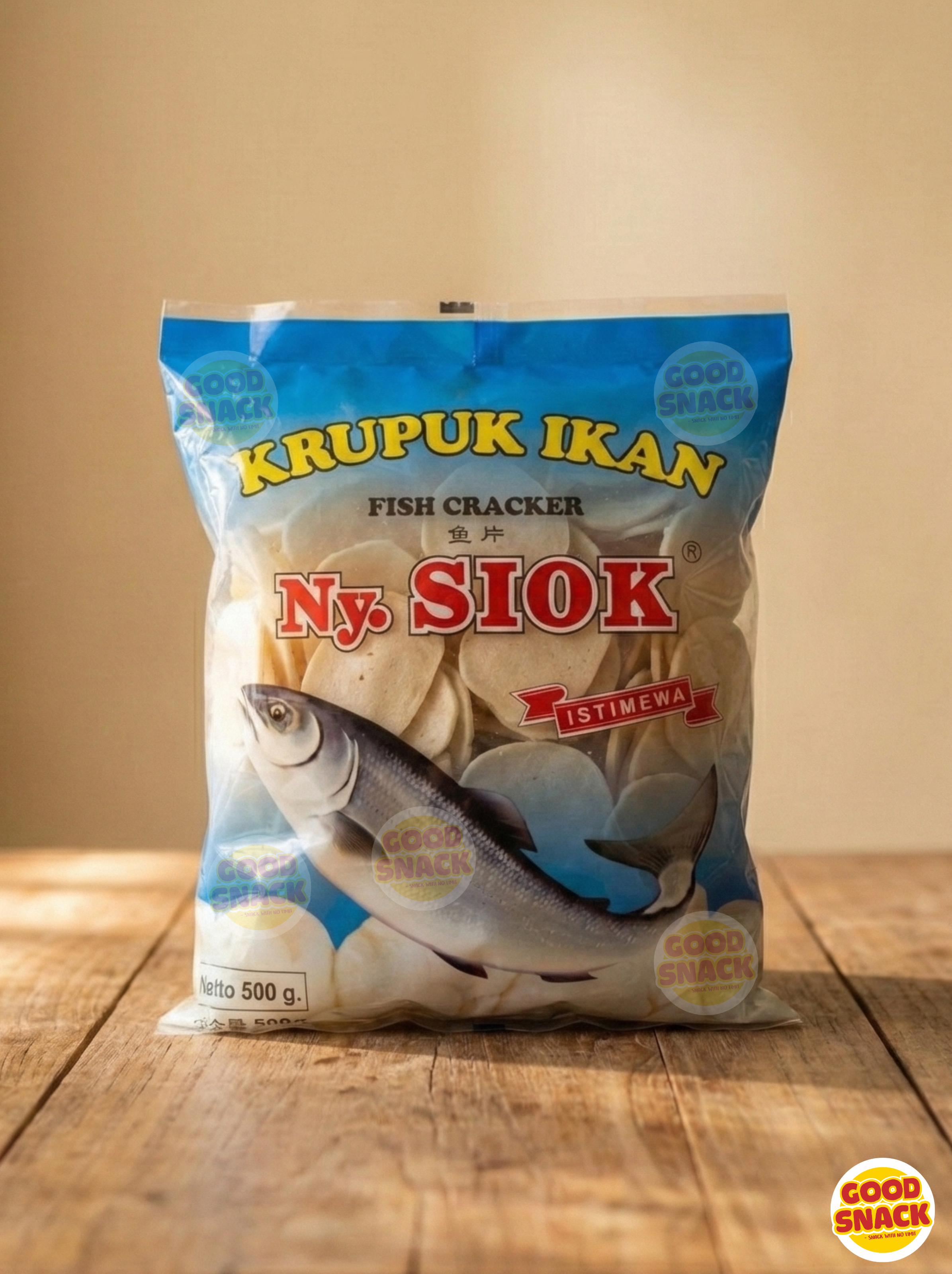 Ny. Siok Fish Crackers 500g