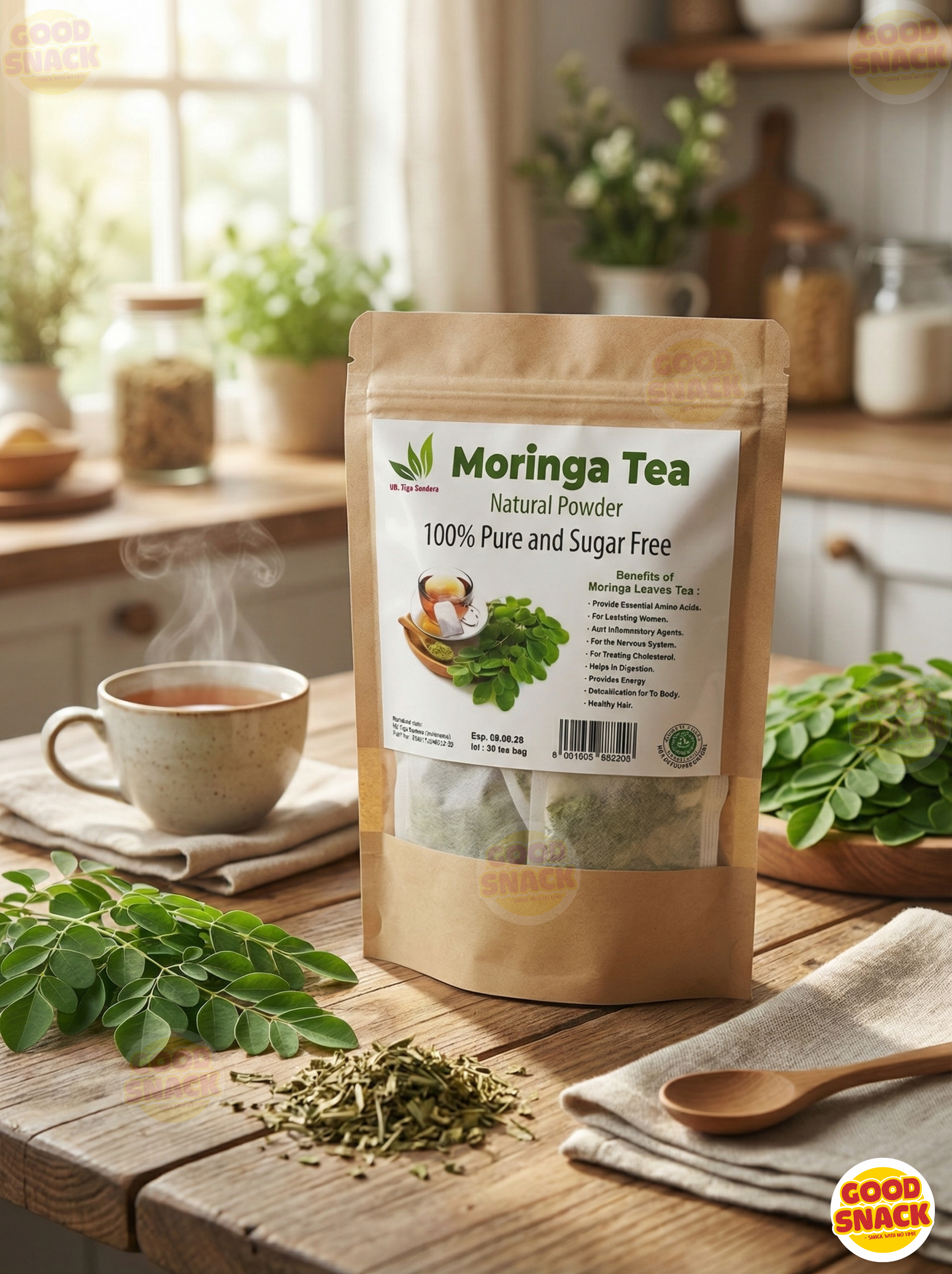Moringa Tea (50 Tea Bag)