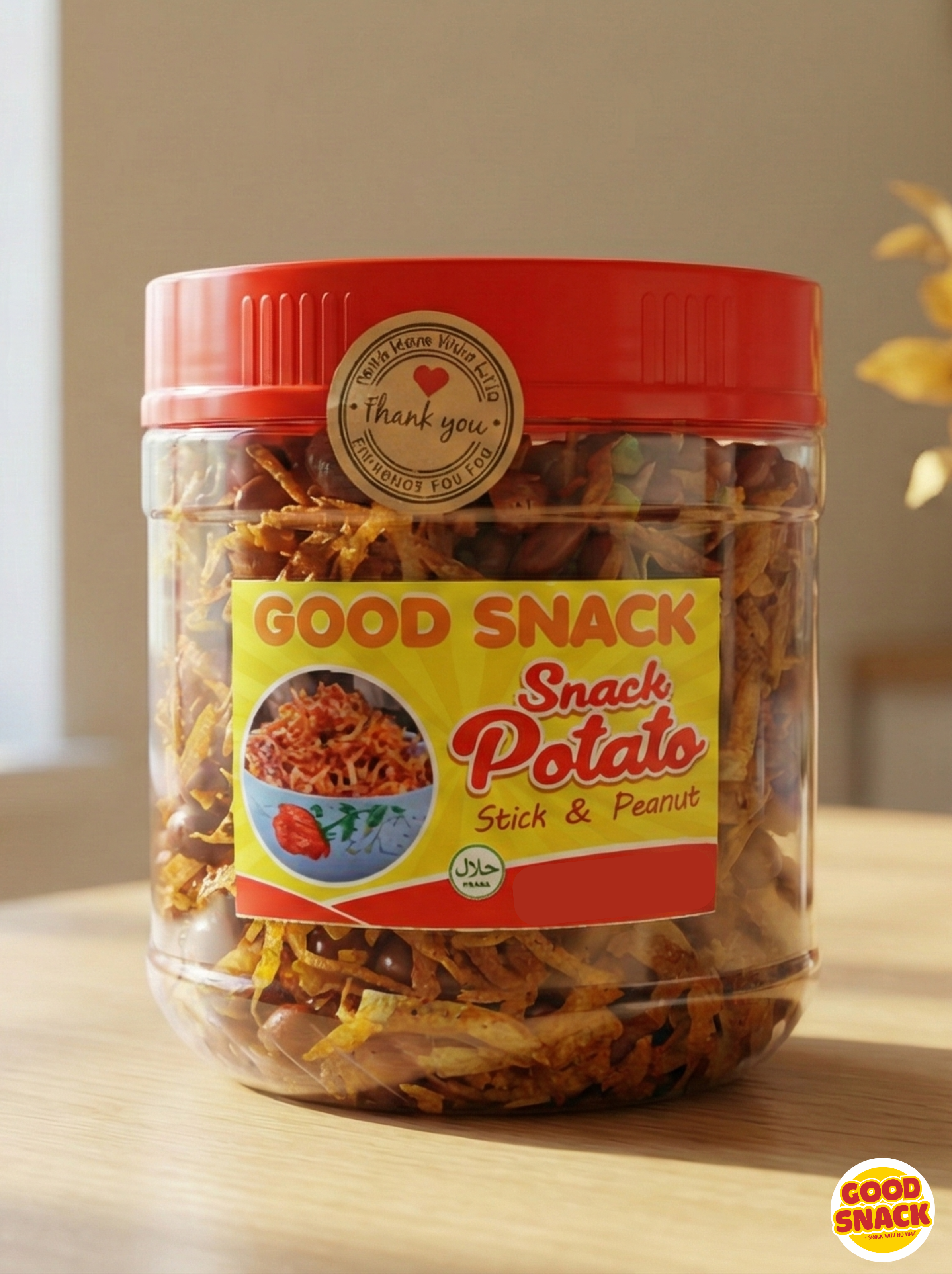 Snack Potato (Kentang Bilis Toples)