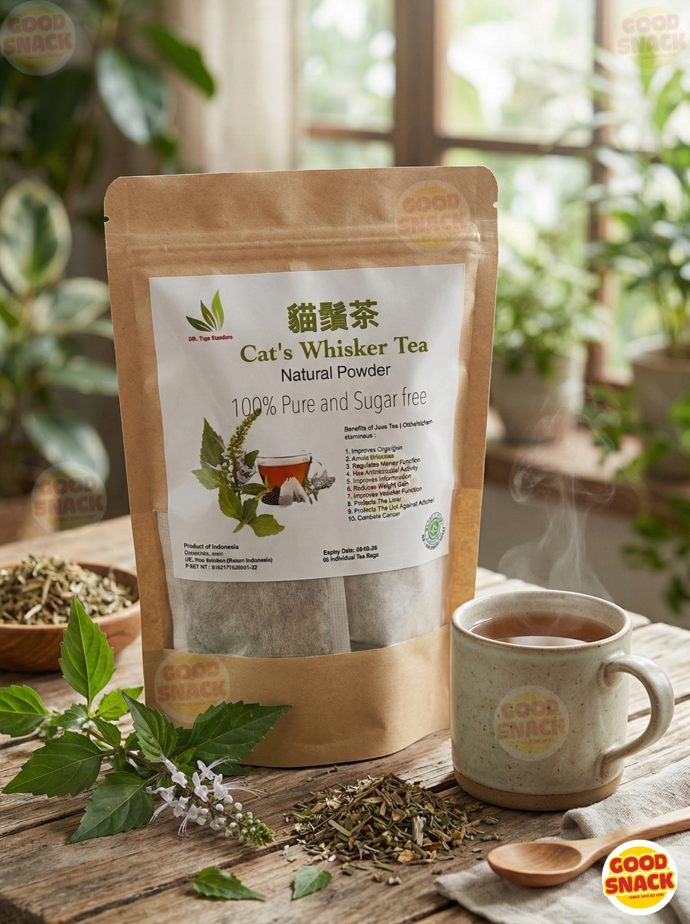 Cat's Whisker Tea (50 Tea Bag)