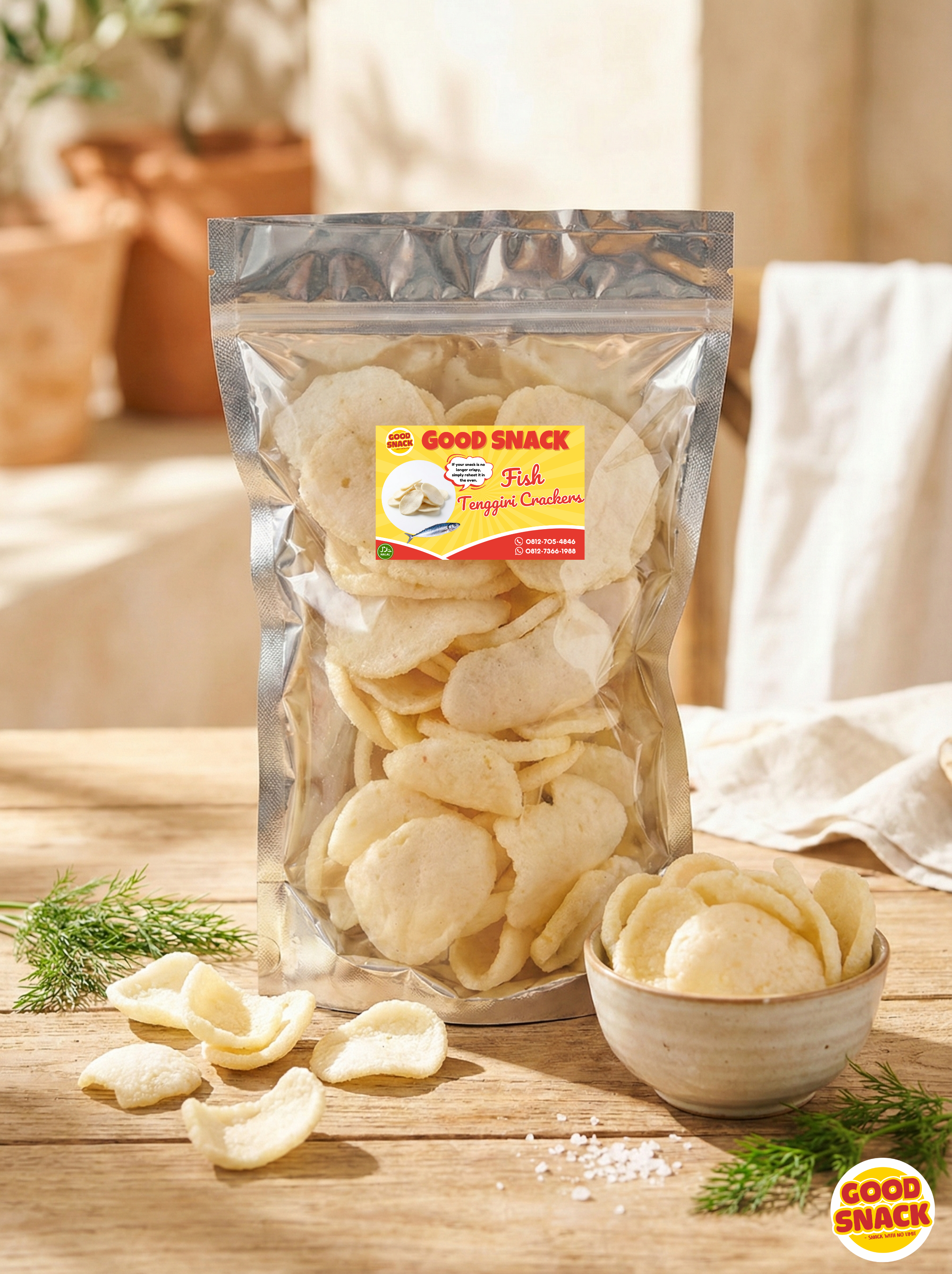 Fish Tenggiri Crackers