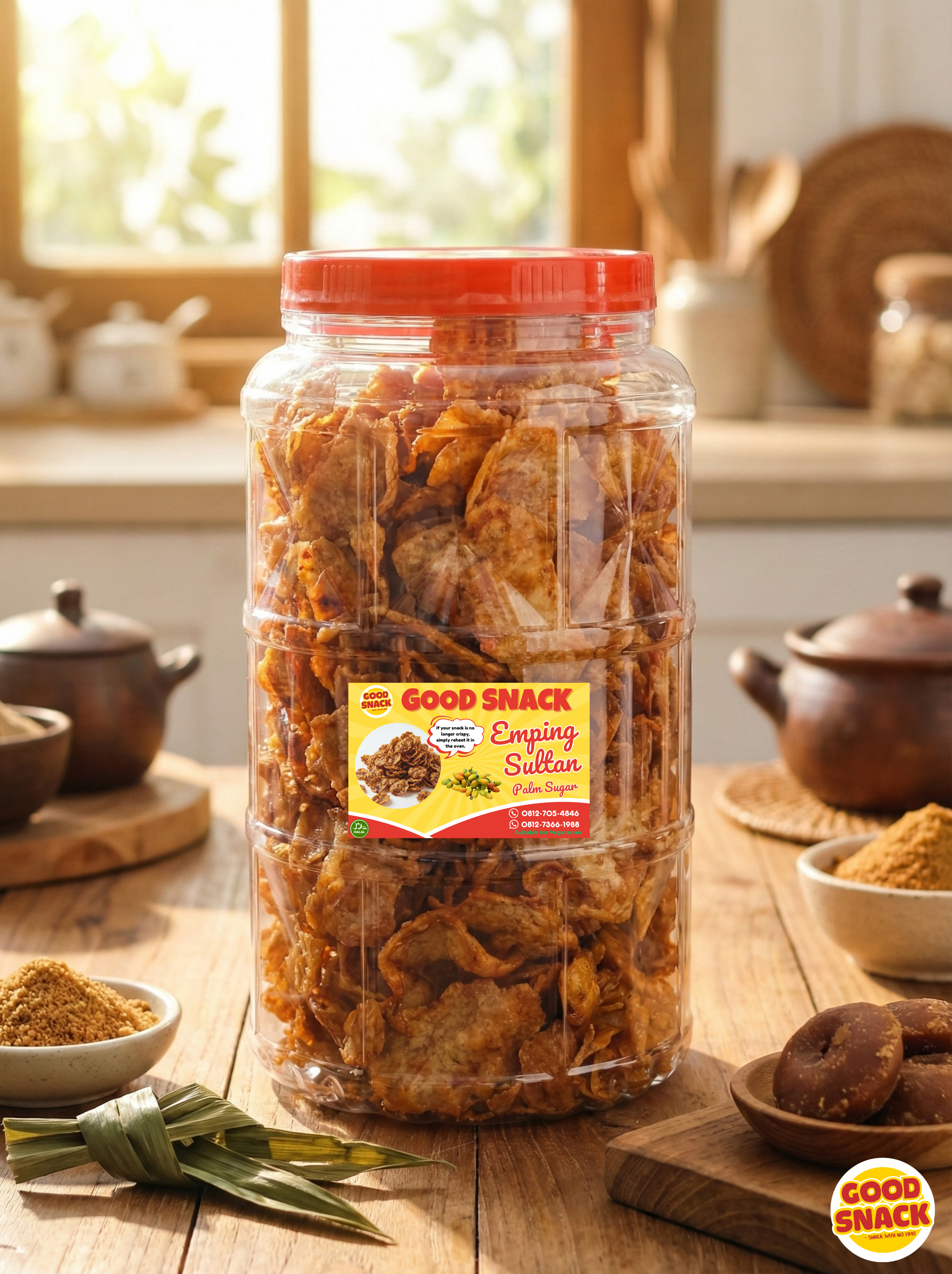 Emping Sultan Palm Sugar