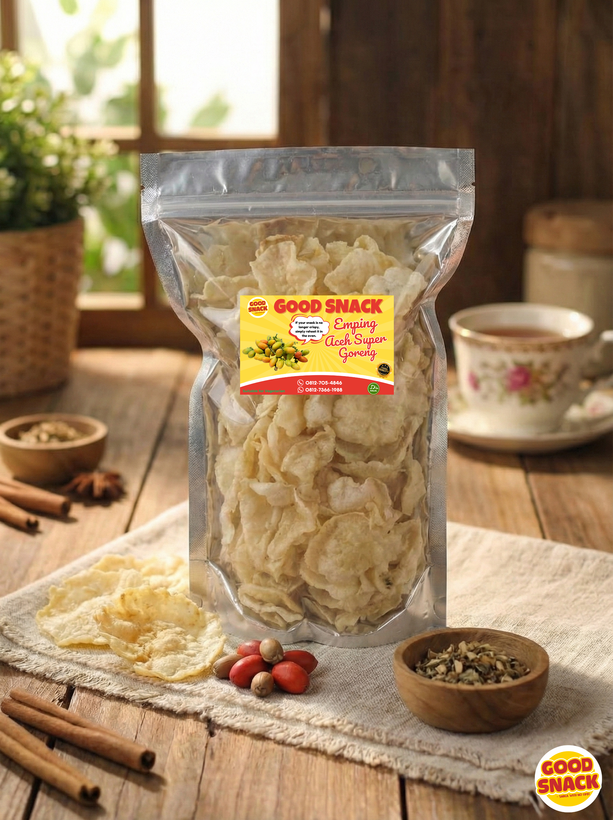 Emping Aceh Super Goreng