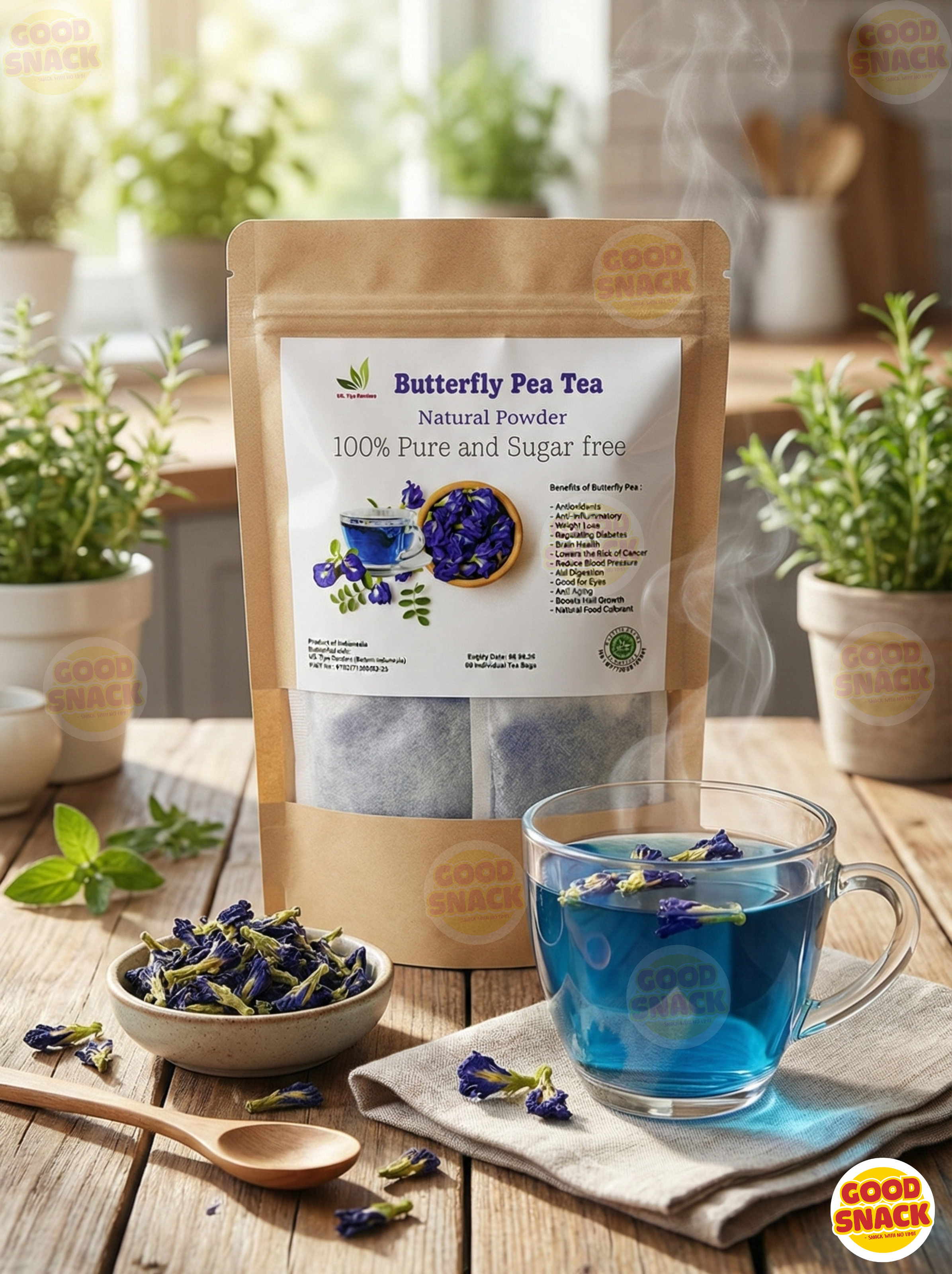 Butterfly Pea Tea (50 Tea Bags)