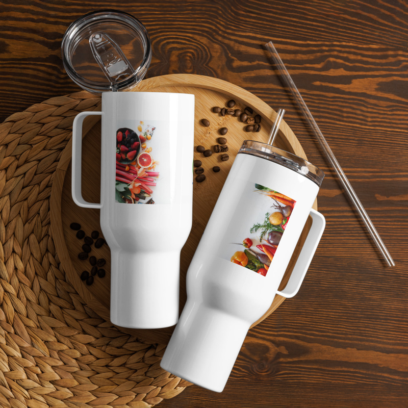 Tasse de voyage avec poignet