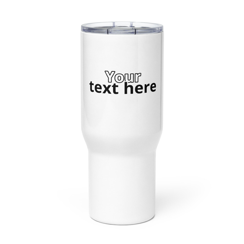 Tasse de voyage avec poignet