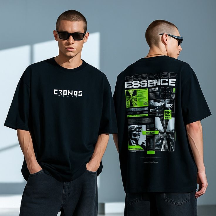 Urban Graphic Print Oversized T-Shirt