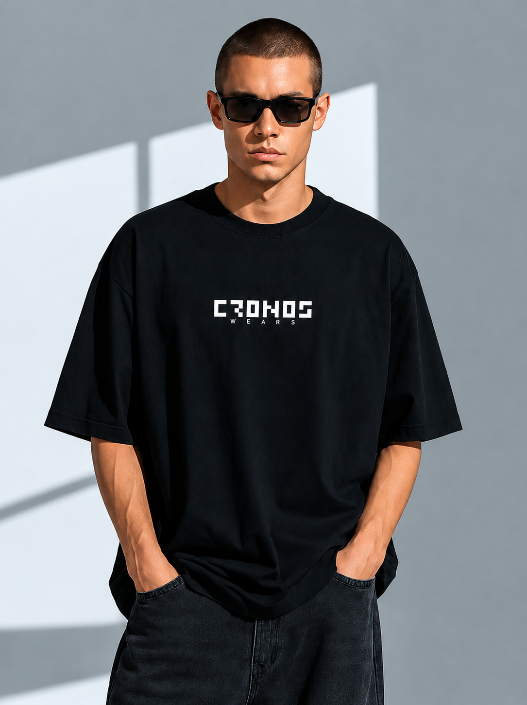Urban Graphic Print Oversized T-Shirt
