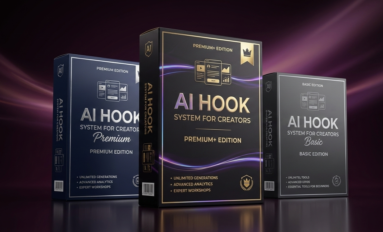 AI Viral Hook System for Creators- Premium+