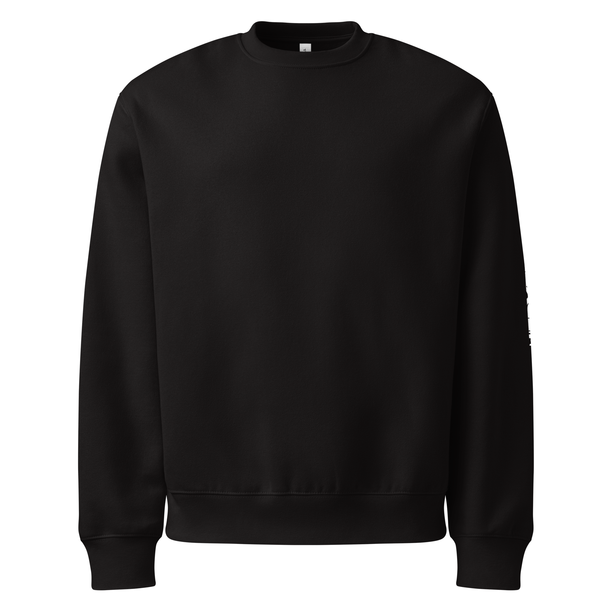 Oversized heavyweight sweatshirt