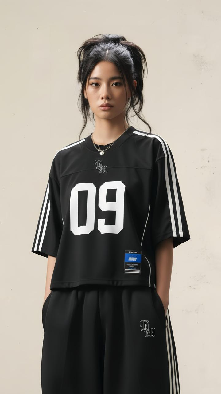 Black Sports Trouser Shirt ,casual wear outfits