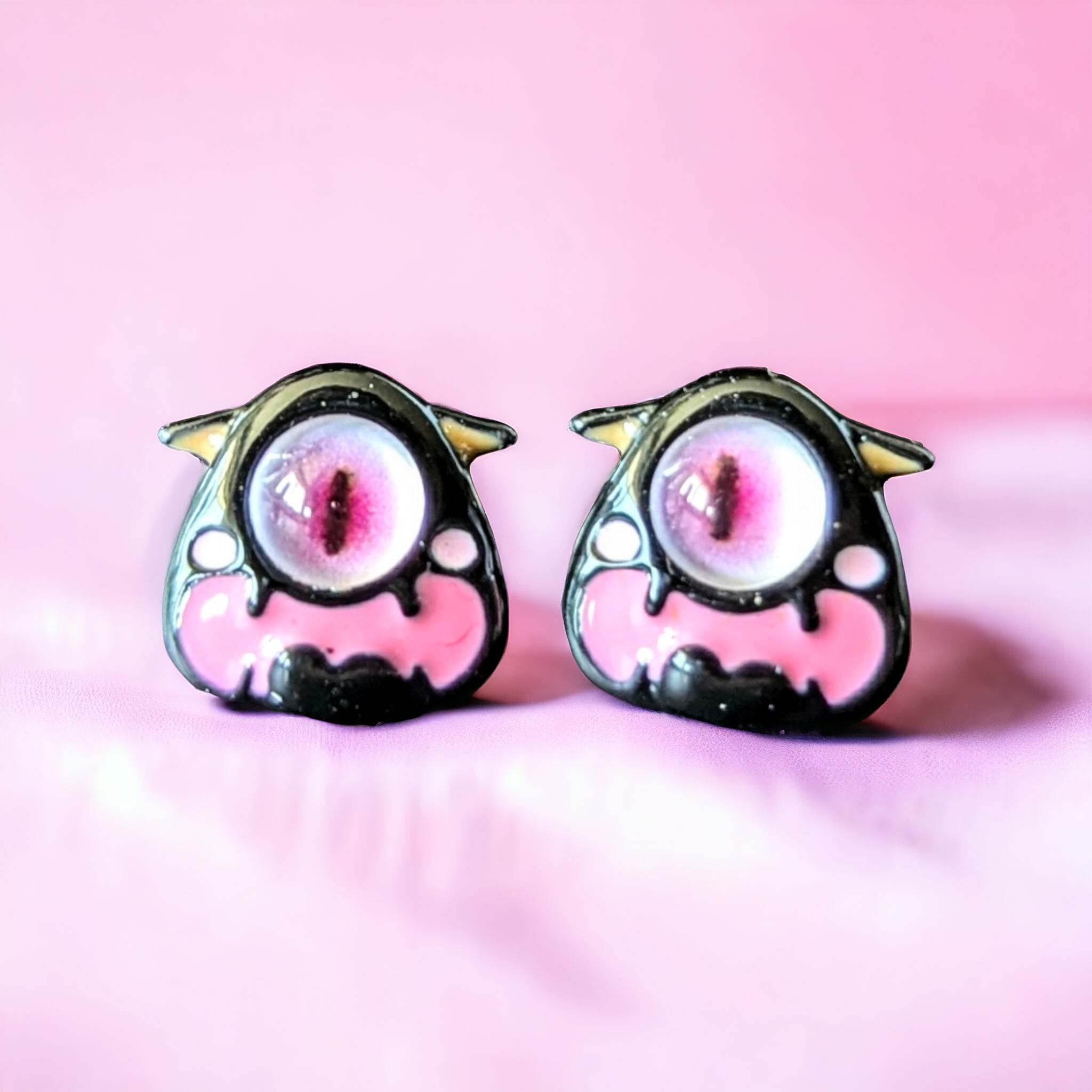 Boucles d'oreilles - Pti monstre #4