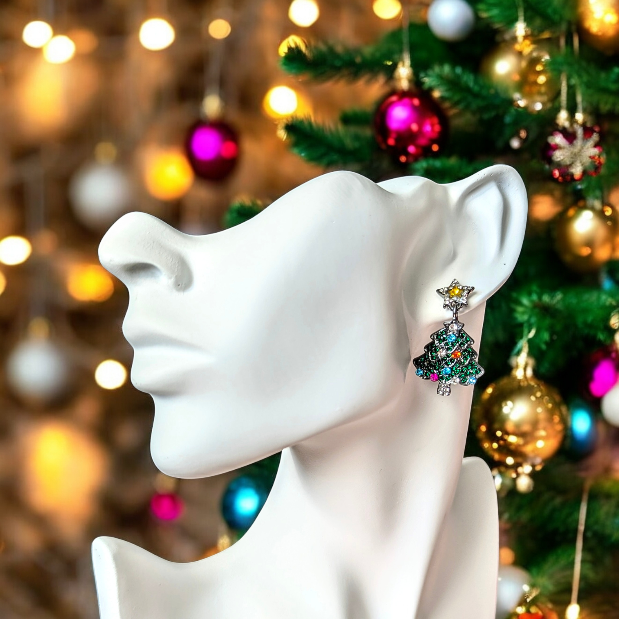 Boucles d'oreilles - Sapin 5