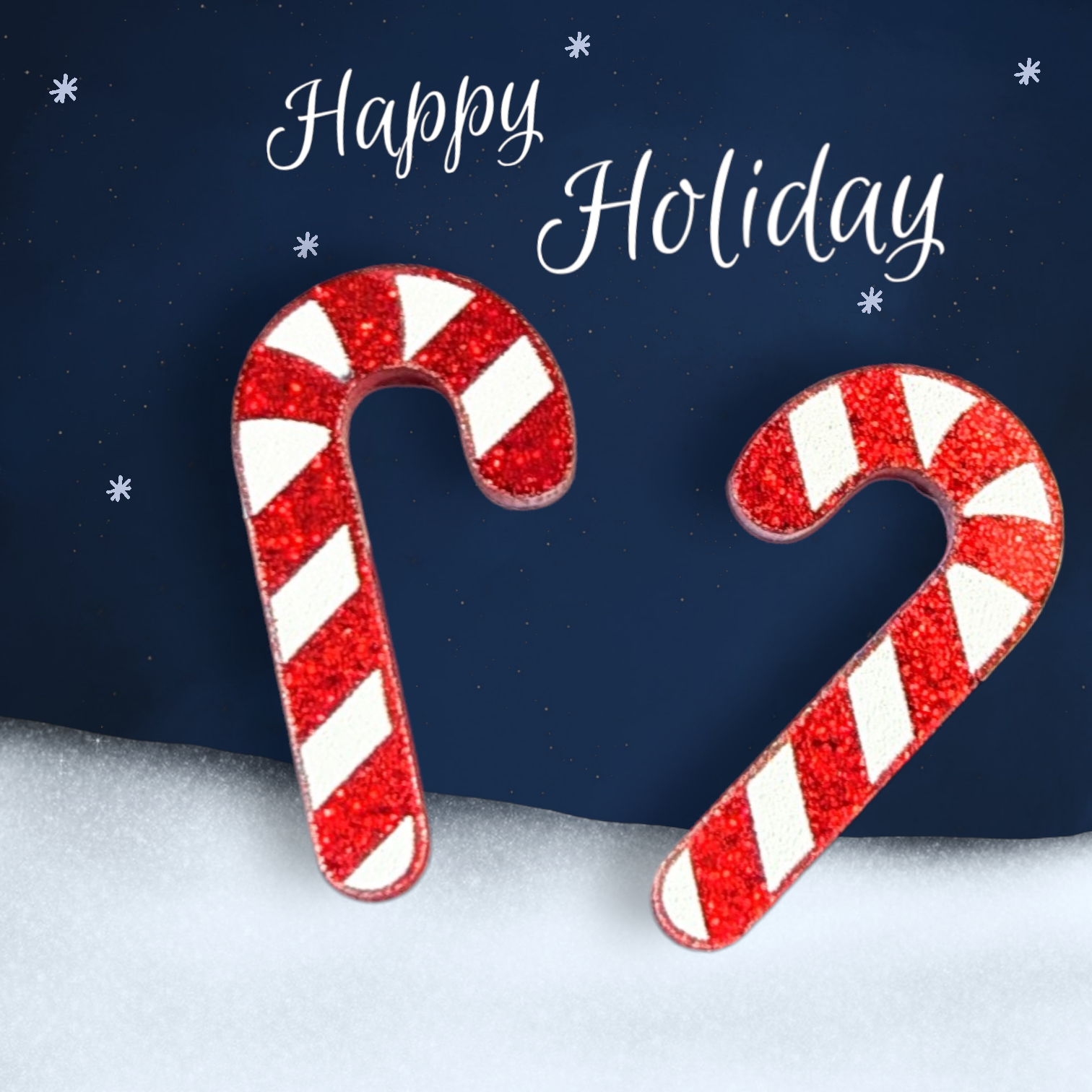 Boucles d'oreilles - Cannes à sucre