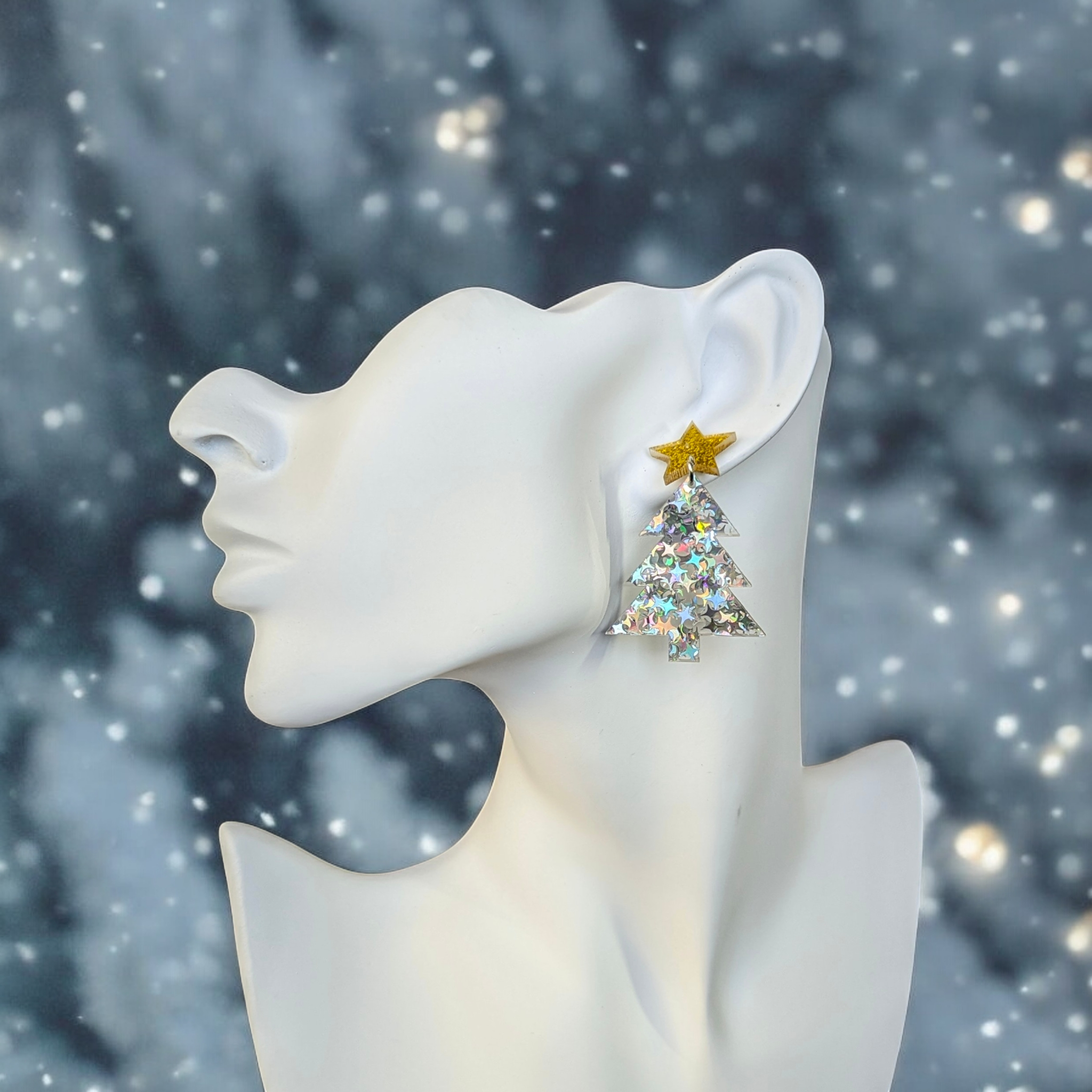 Boucles d'oreilles - Sapin 3