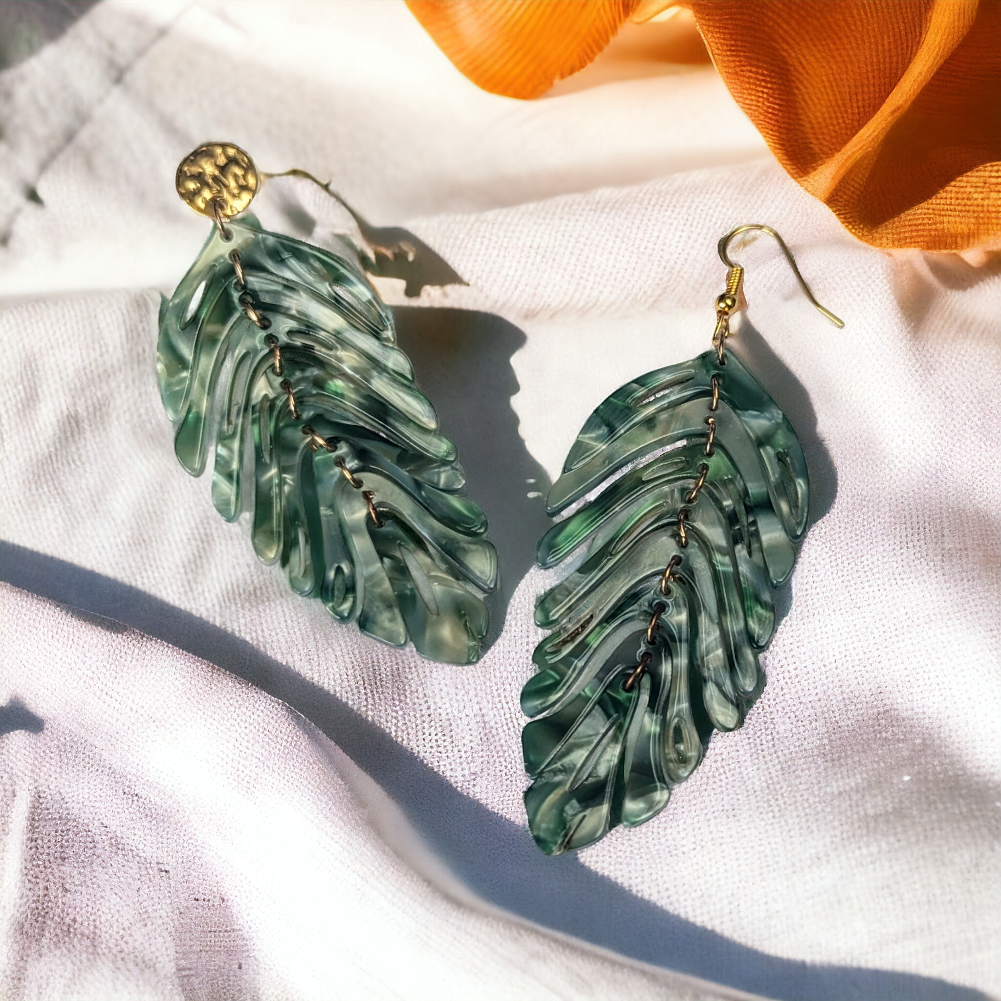 Boucles d'oreilles - Épines de givre