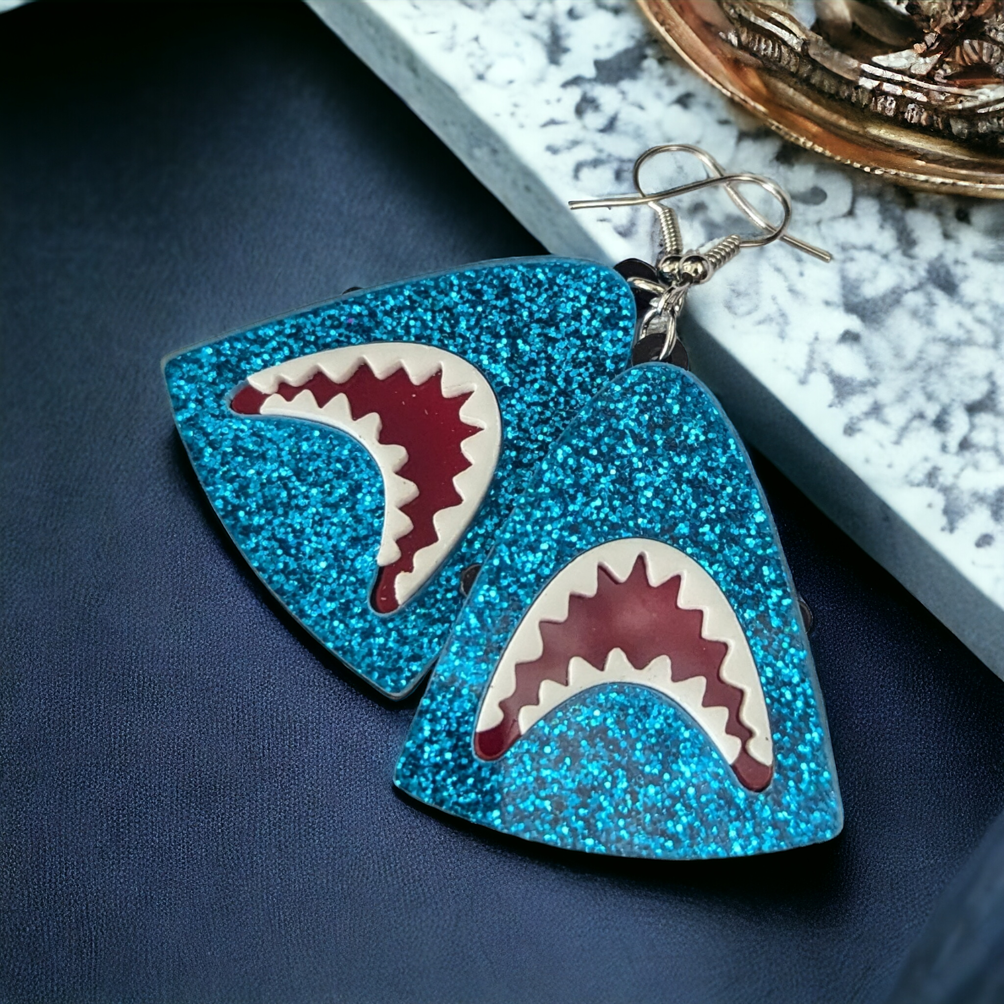 Boucles d'oreilles - Les dents de la mer