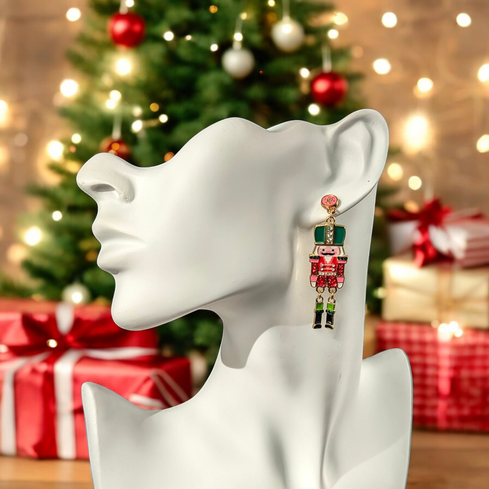 Boucles d'oreilles - Casse noisette traditionnel