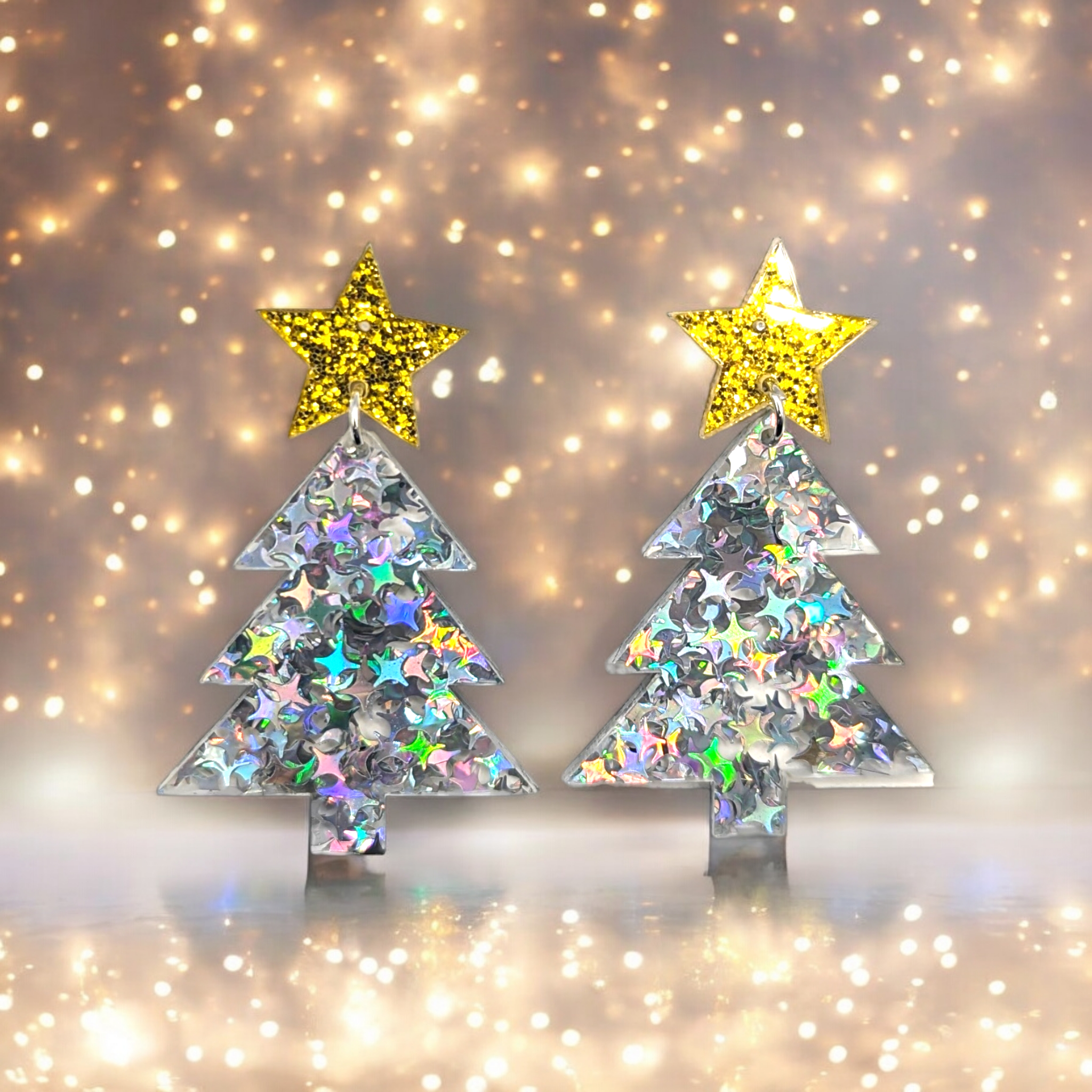 Boucles d'oreilles - Sapin 3