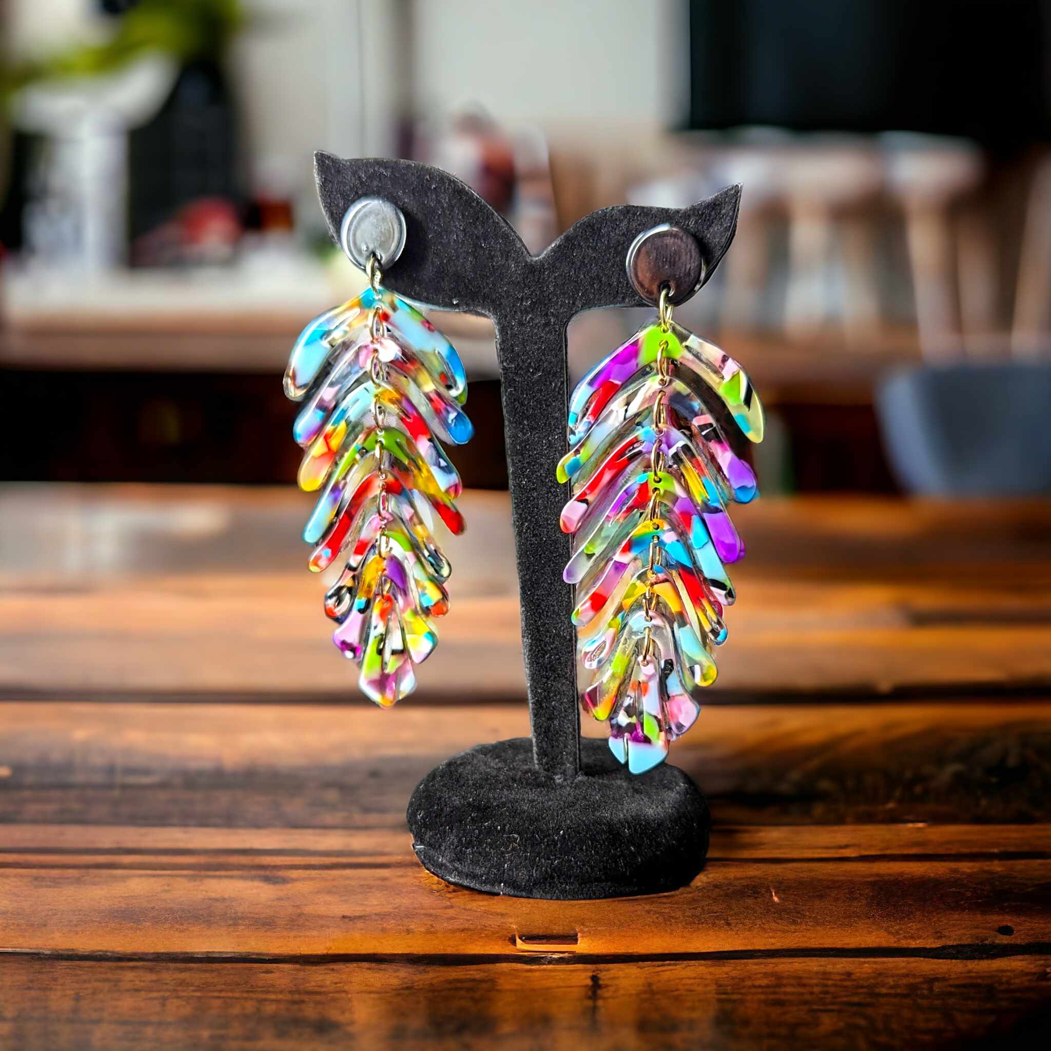 Boucles d'oreilles - Épines estivale