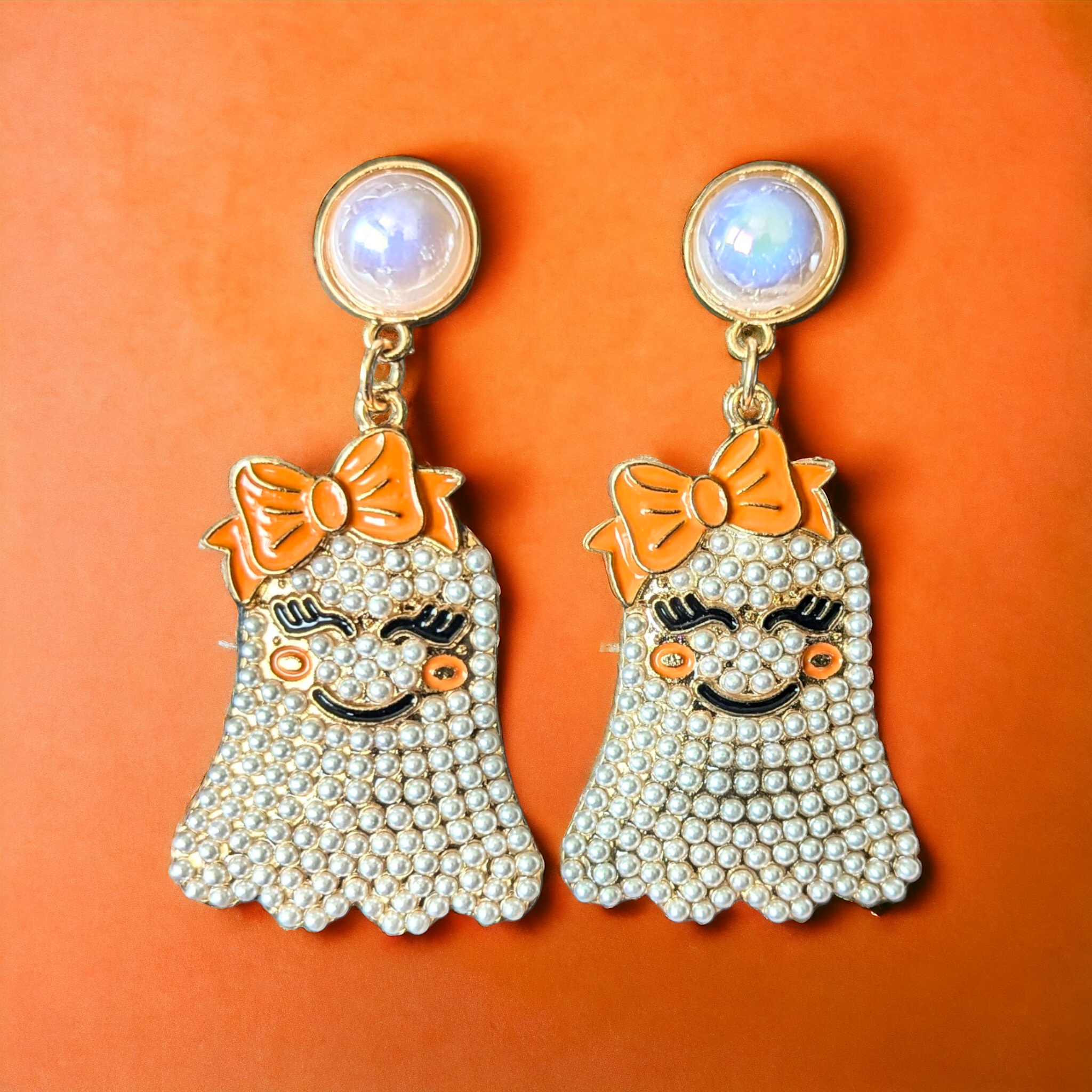 Boucles d'oreilles - Fantôme pinup