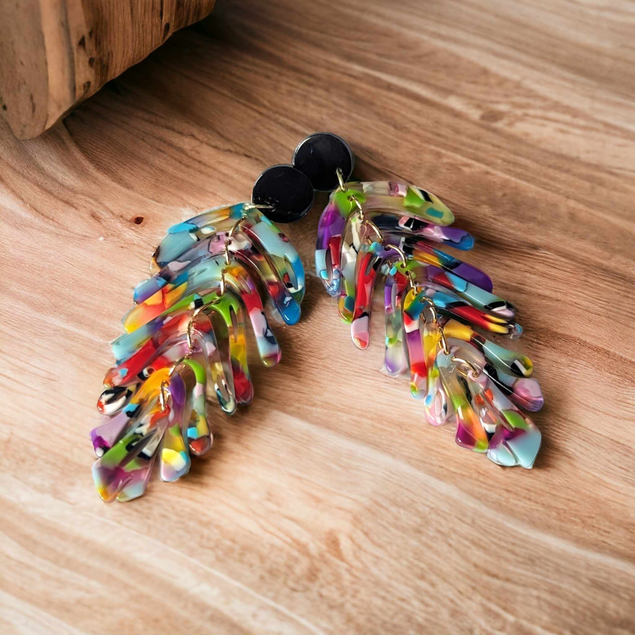 Boucles d'oreilles - Épines estivale