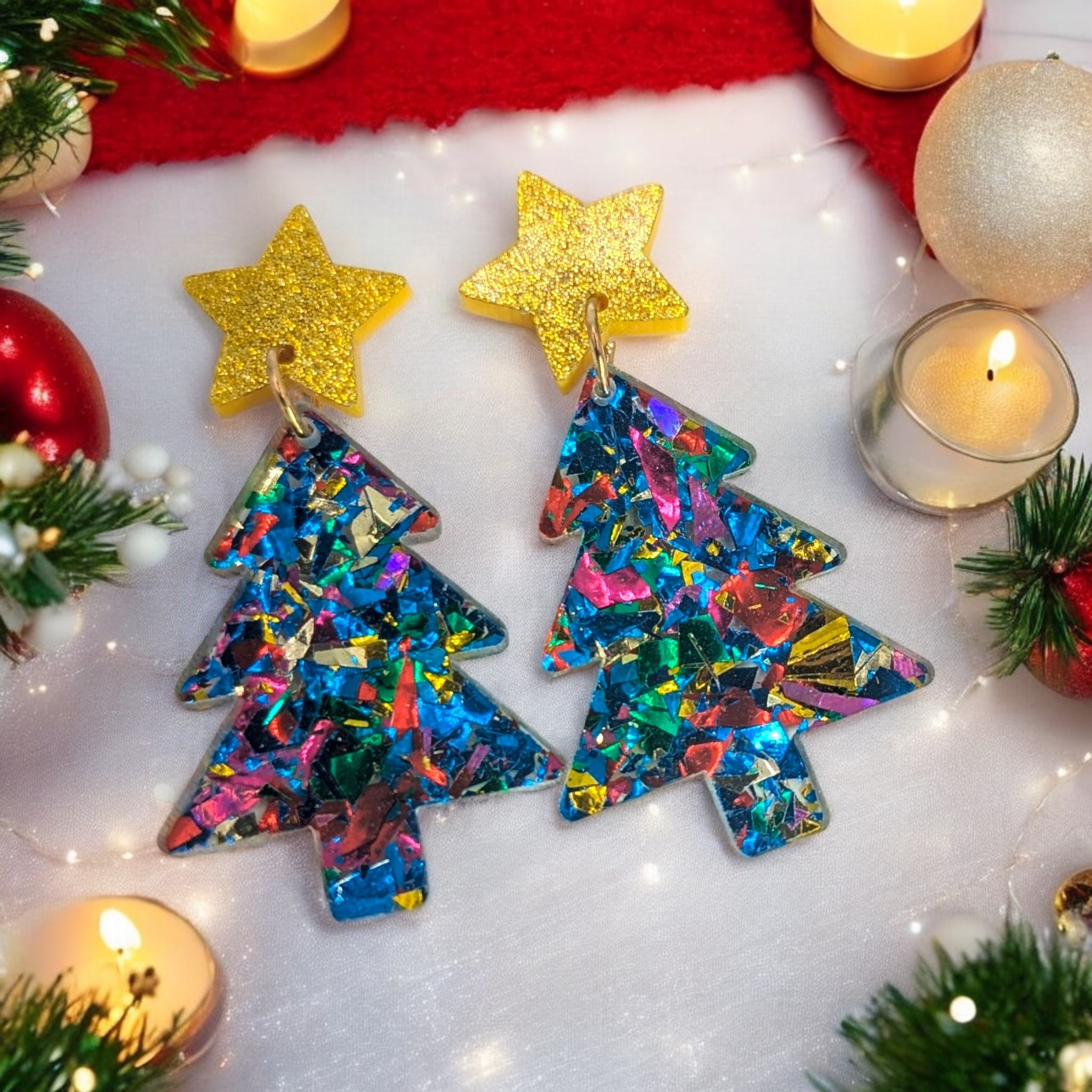 Boucles d'oreilles - Sapin 1