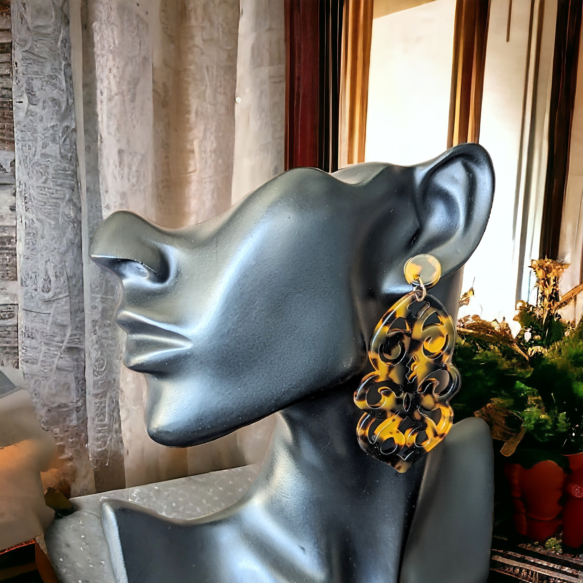 Boucles d'oreilles - Arabesque