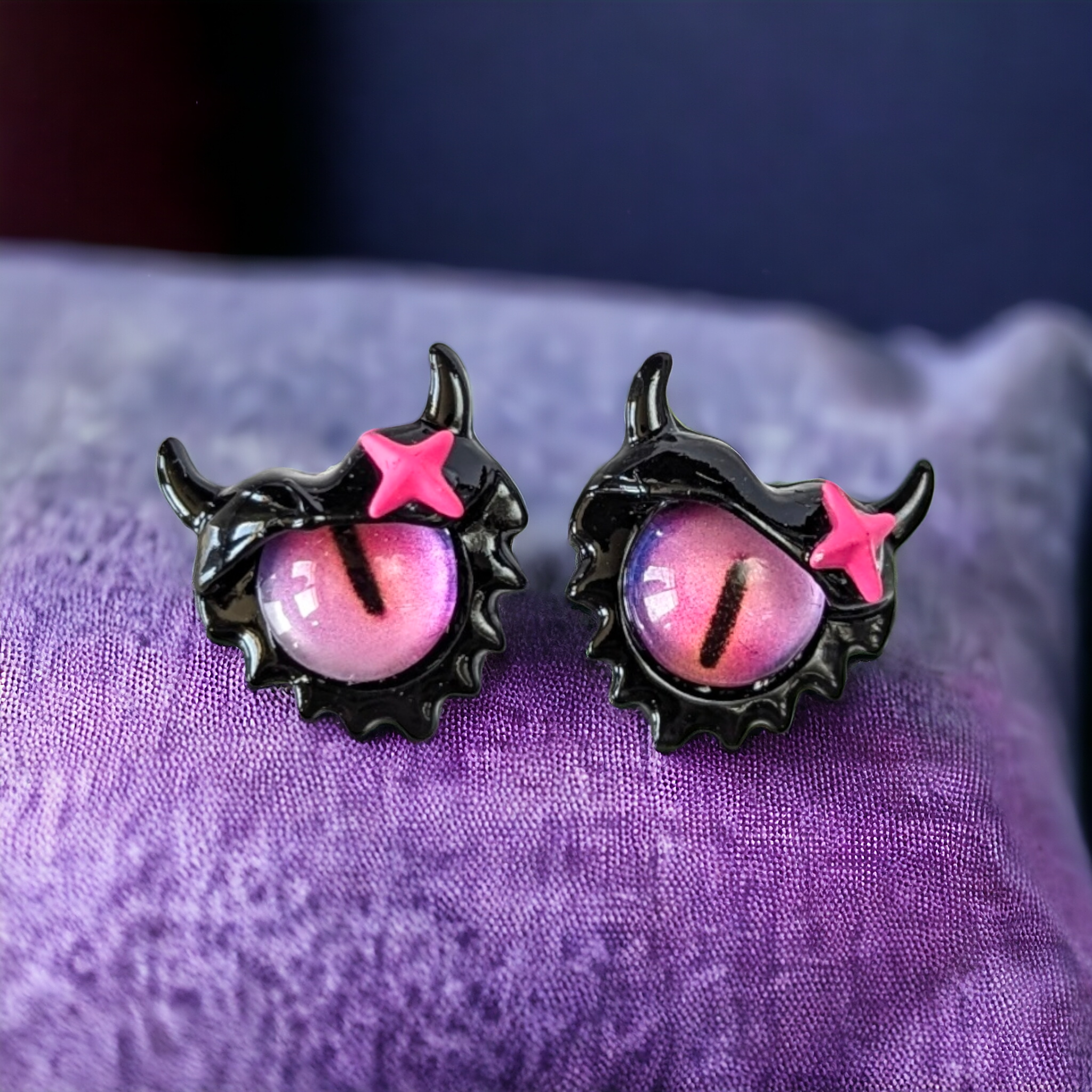 Boucles d'oreilles - Pti monstre #01