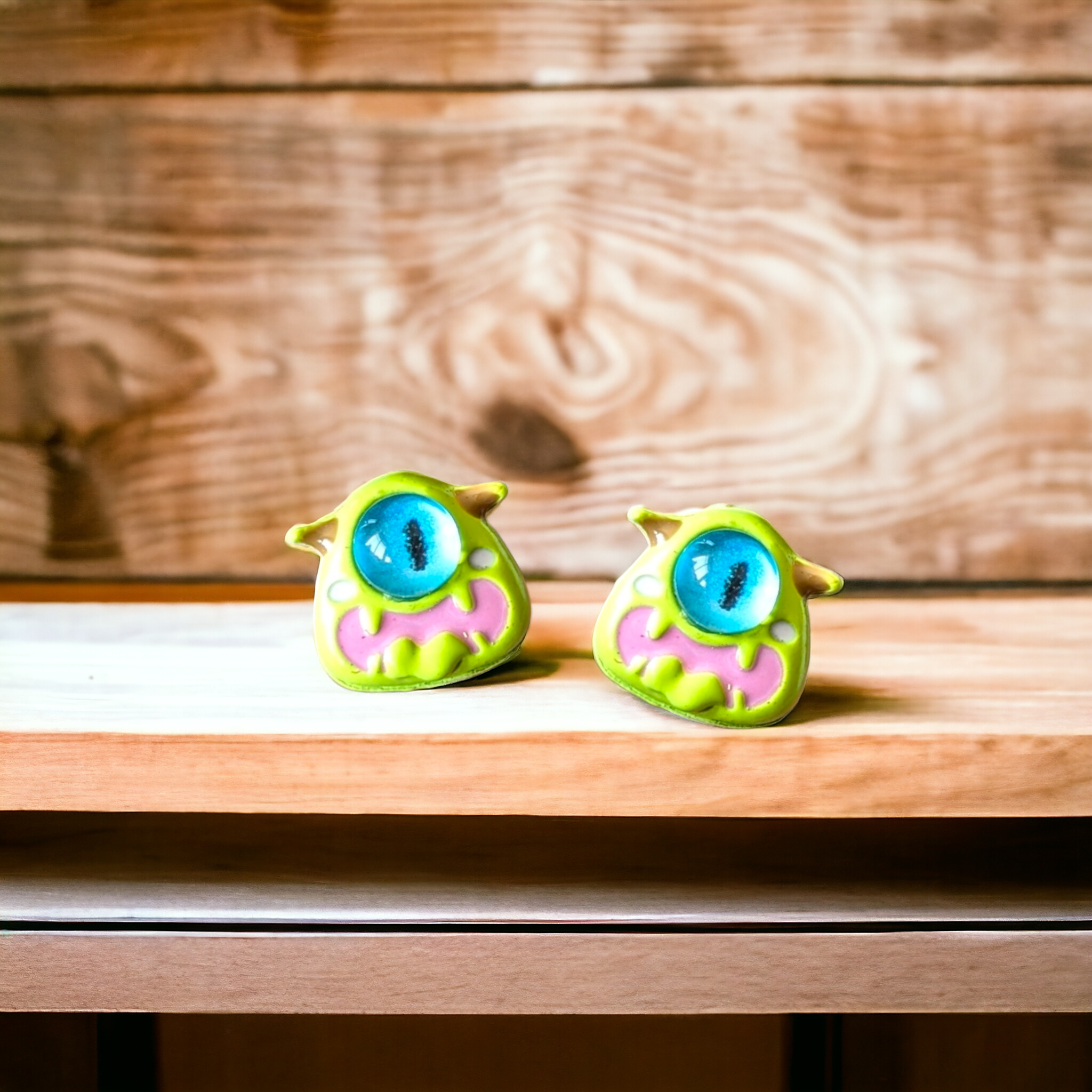 Boucles d'oreilles - Pti monstre #3