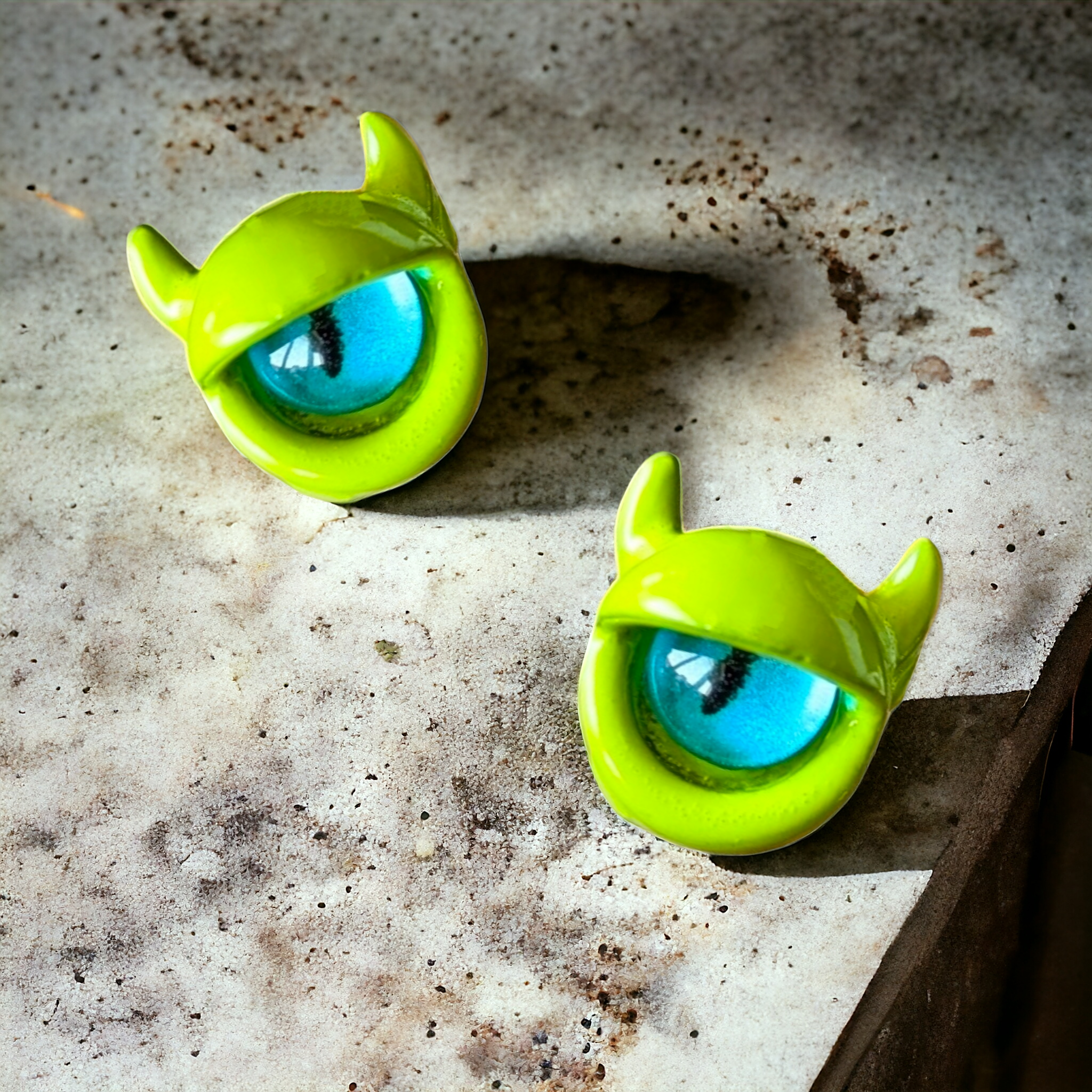 Boucles d'oreilles - Pti monstre #2