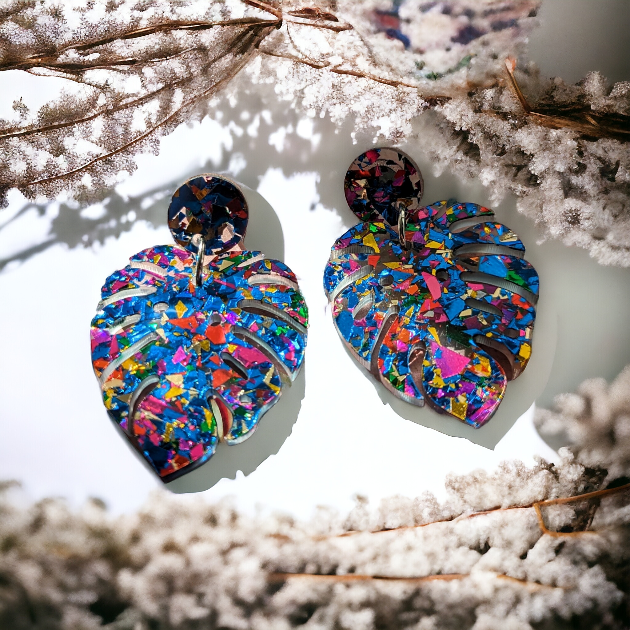 Boucles d'oreilles - Philo bleu