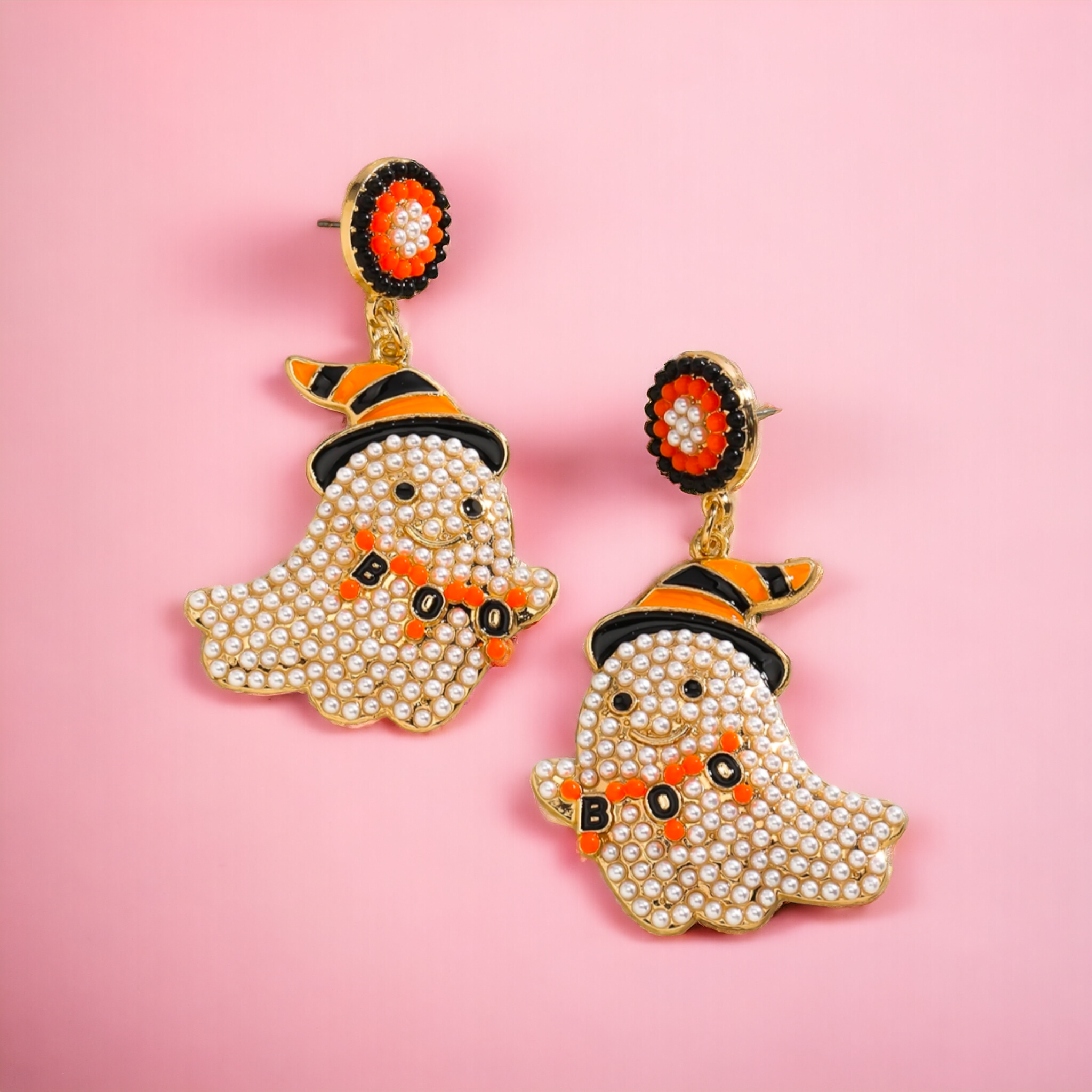 Boucles d'oreilles - Fantôme boo !