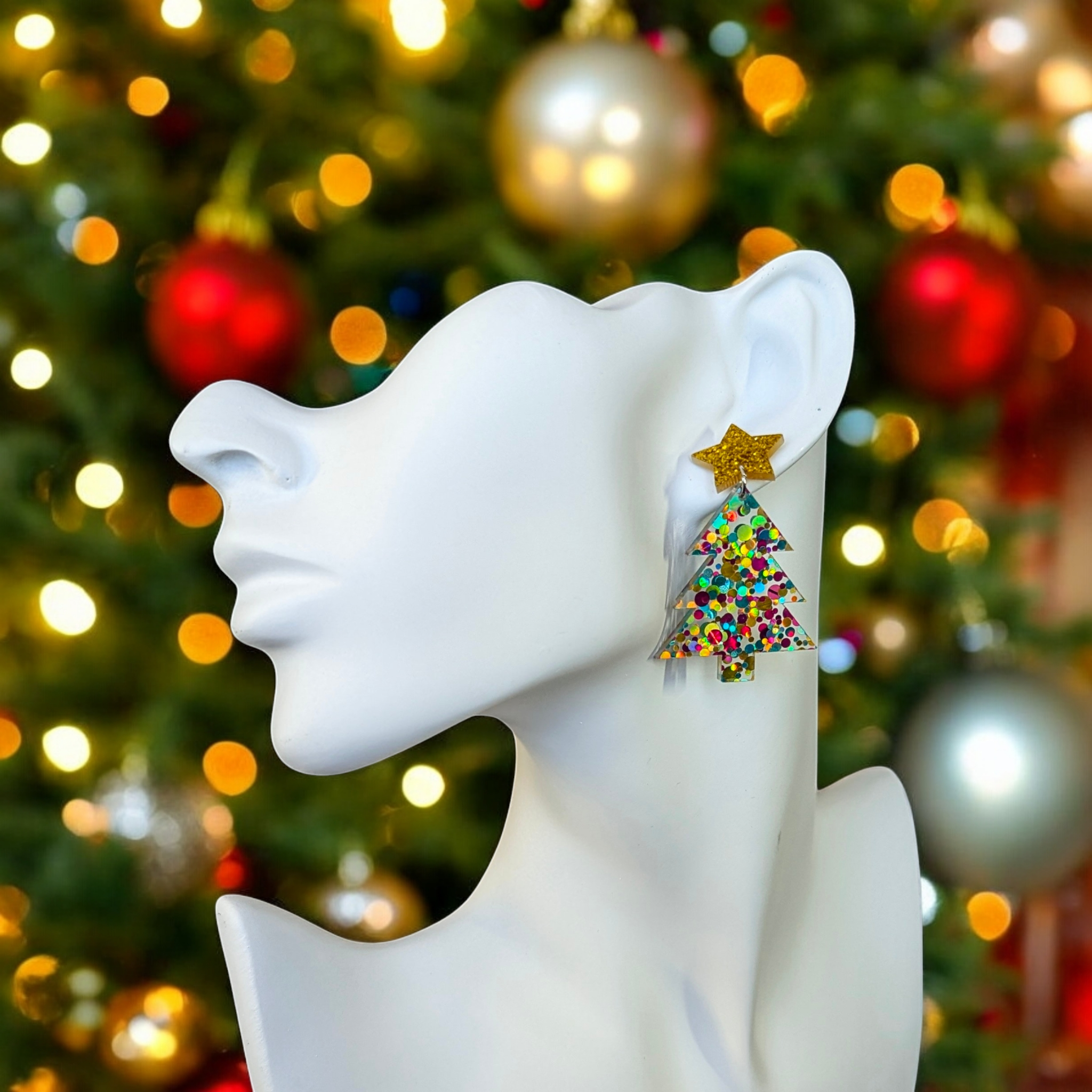 Boucles d'oreilles - Sapin 2