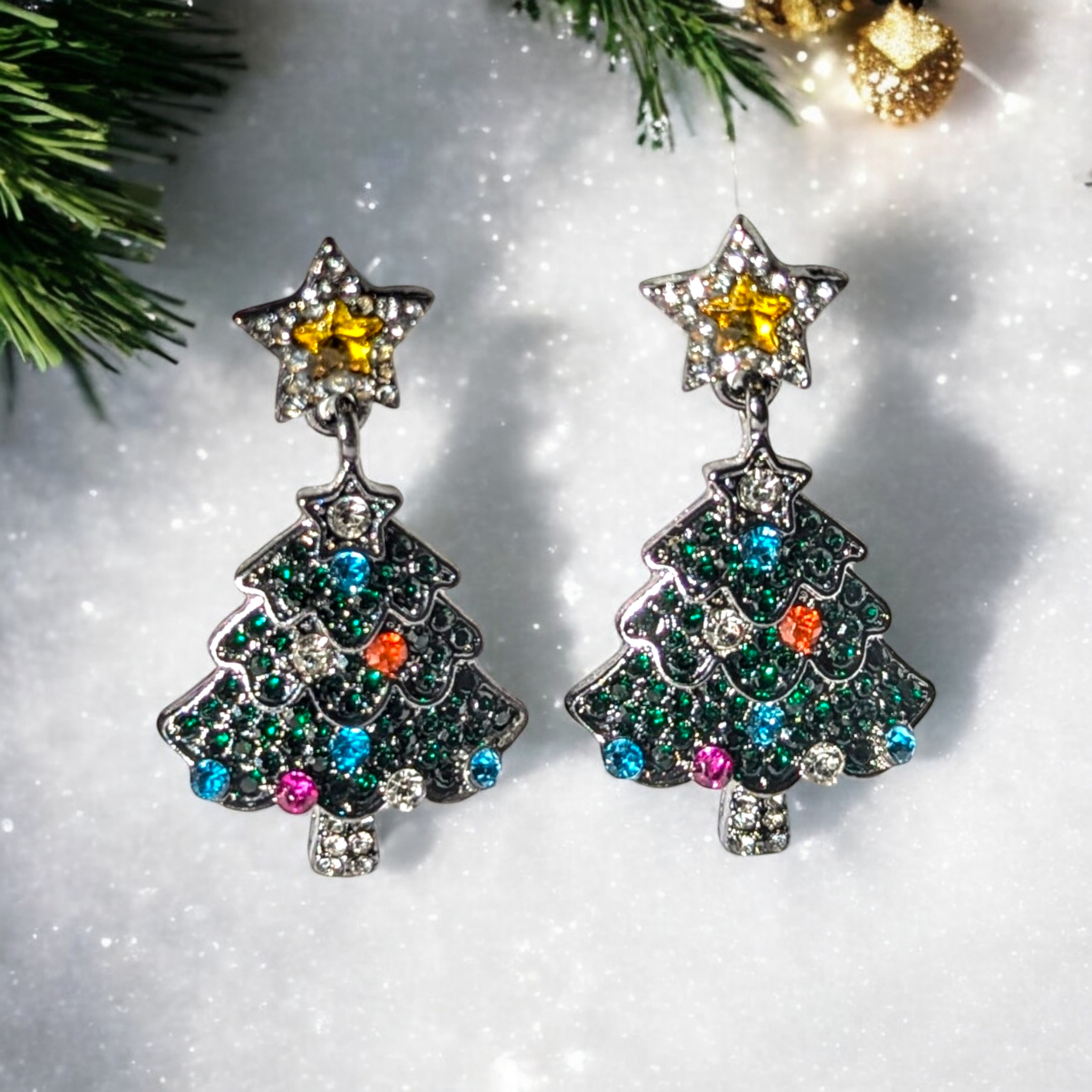 Boucles d'oreilles - Sapin 5