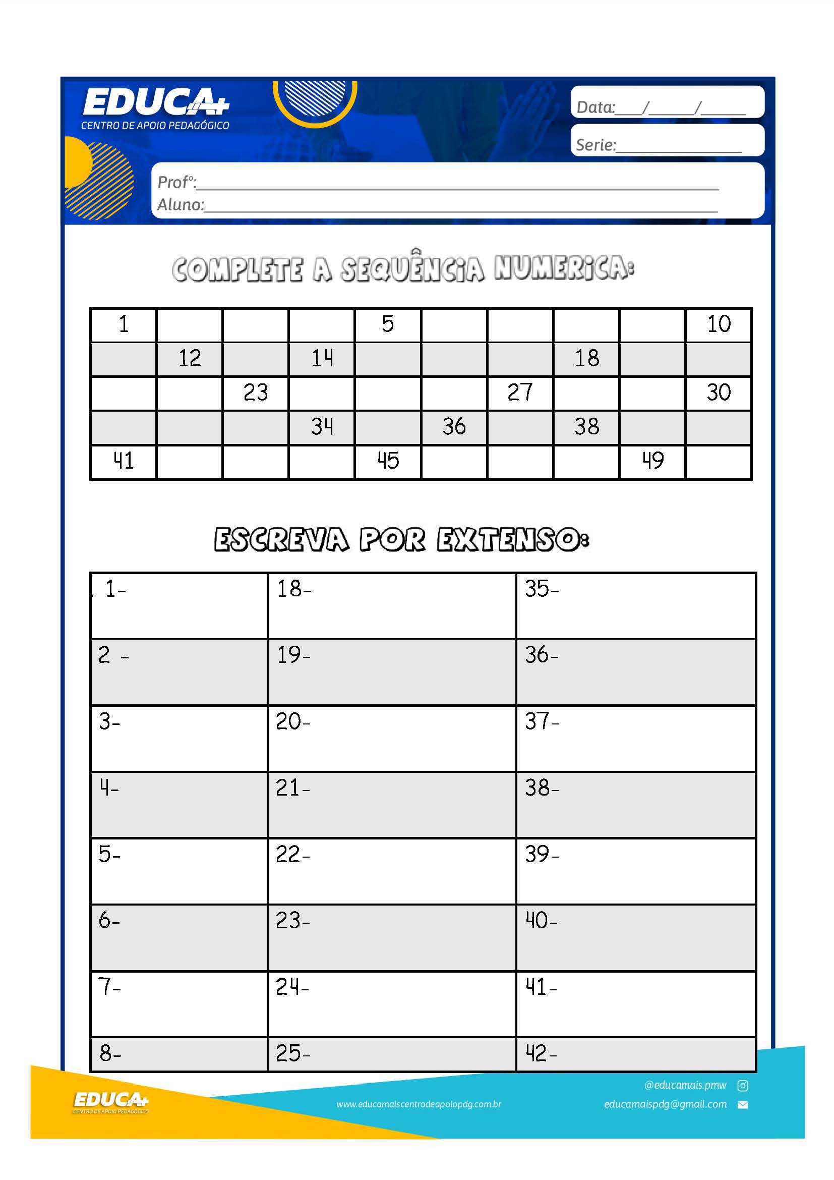 Do 1 ao 1000 Sem Erros!