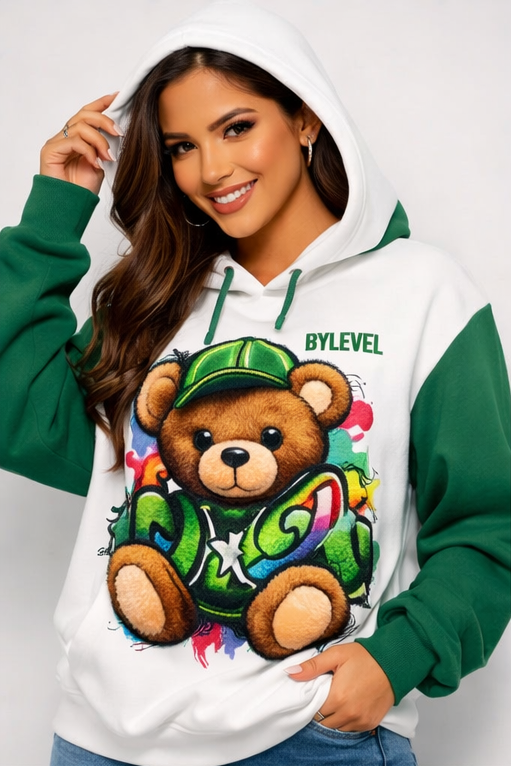 Sudadera Osito BYLEVEL