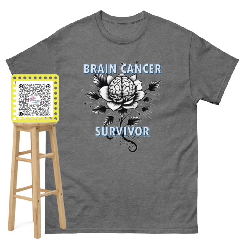 Unisex Brain Cancer Survivor Classic T - Free Shipping 