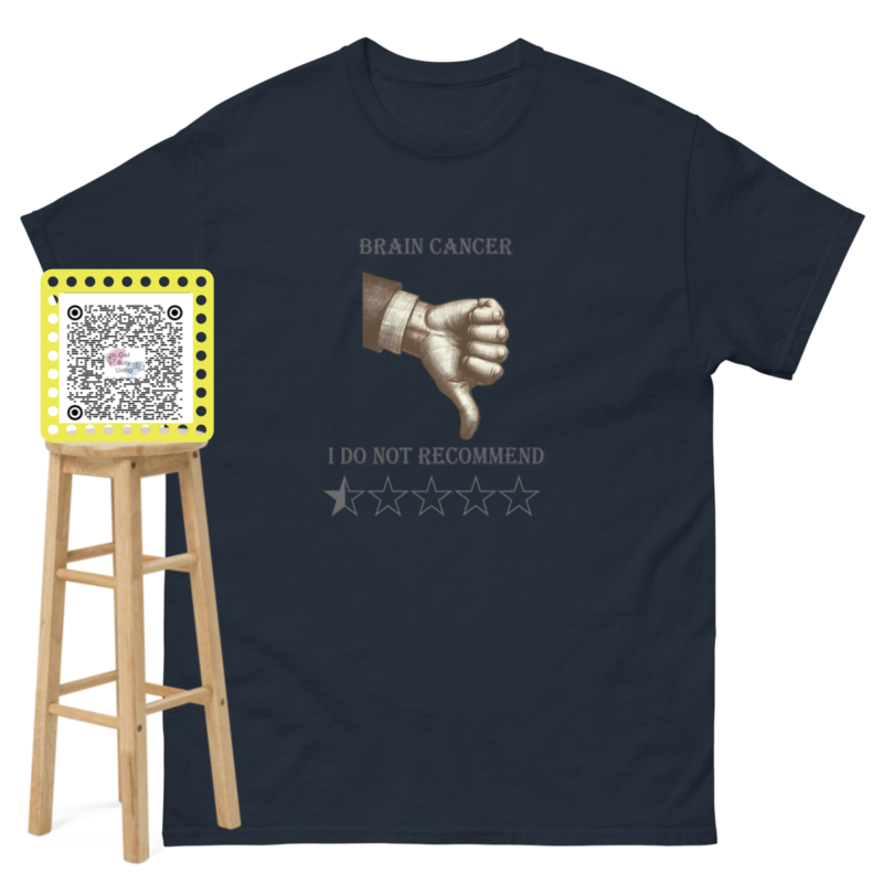 Unisex Thumbs Down Cancer Review Classic T - Free Shipping 