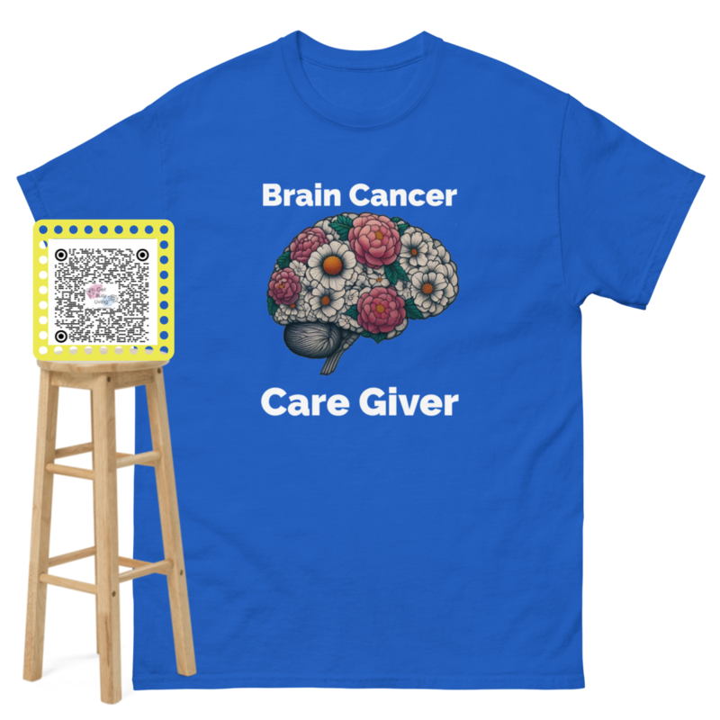 Unisex Brain Cancer Care Giver Classic Tee - Free Shipping