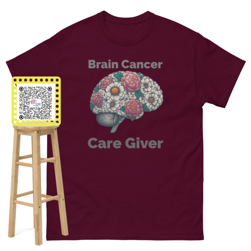 Unisex Brain Cancer Care Giver Classic Tee - Free Shipping