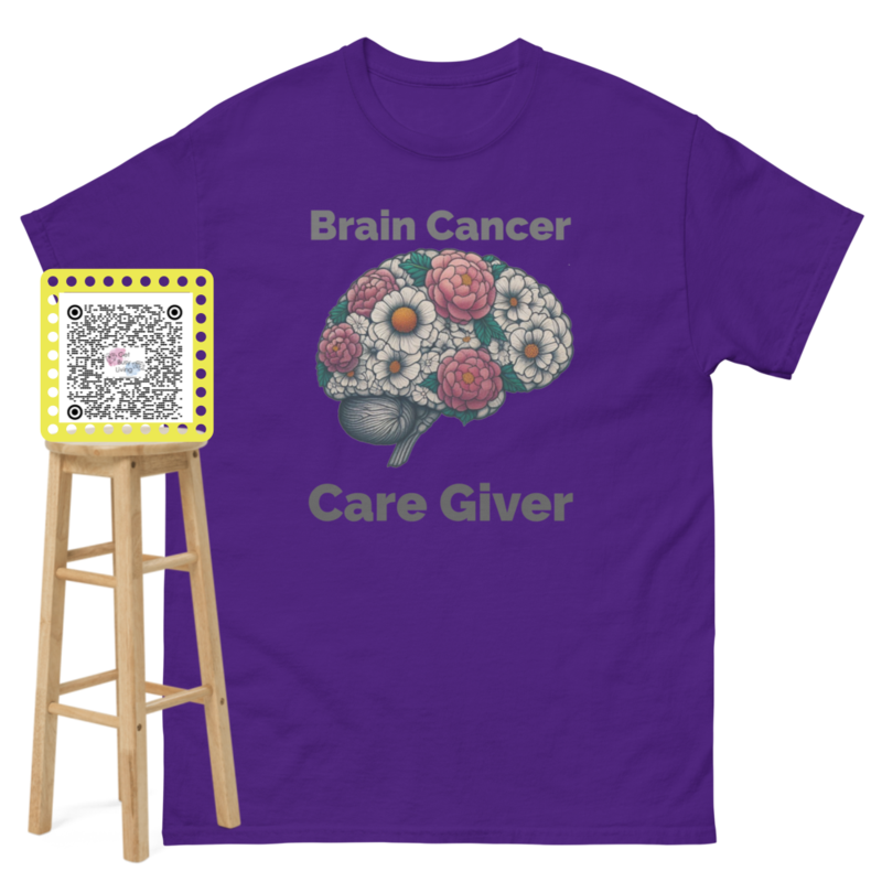 Unisex Brain Cancer Care Giver Classic Tee - Free Shipping