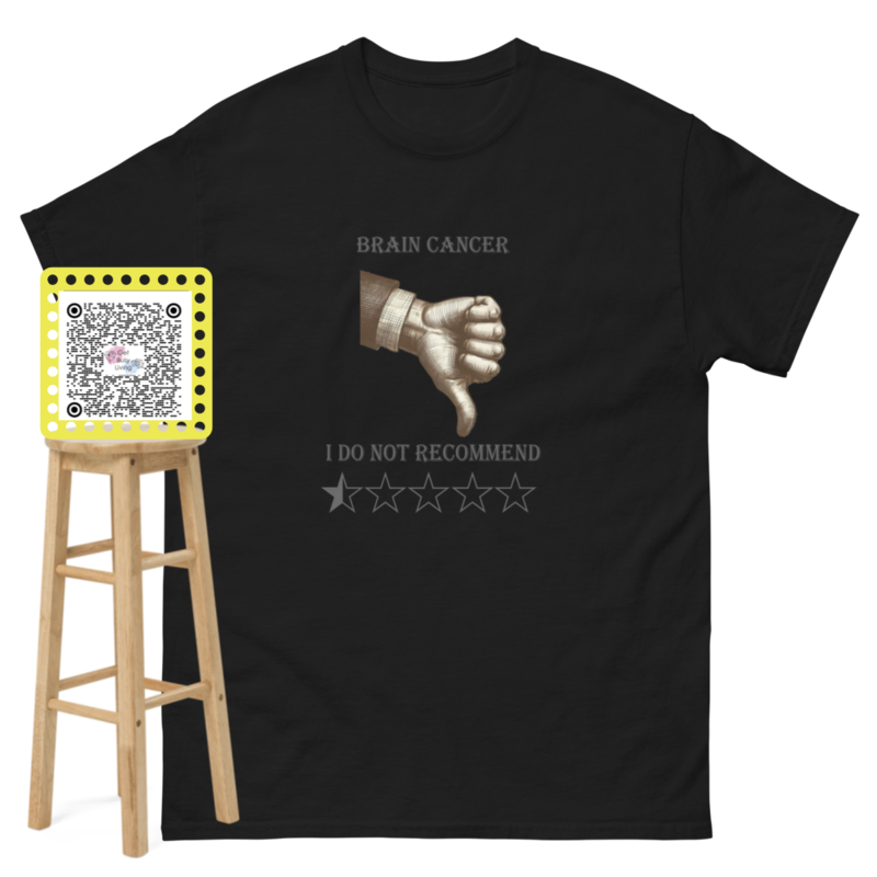 Unisex Thumbs Down Cancer Review Classic T - Free Shipping 