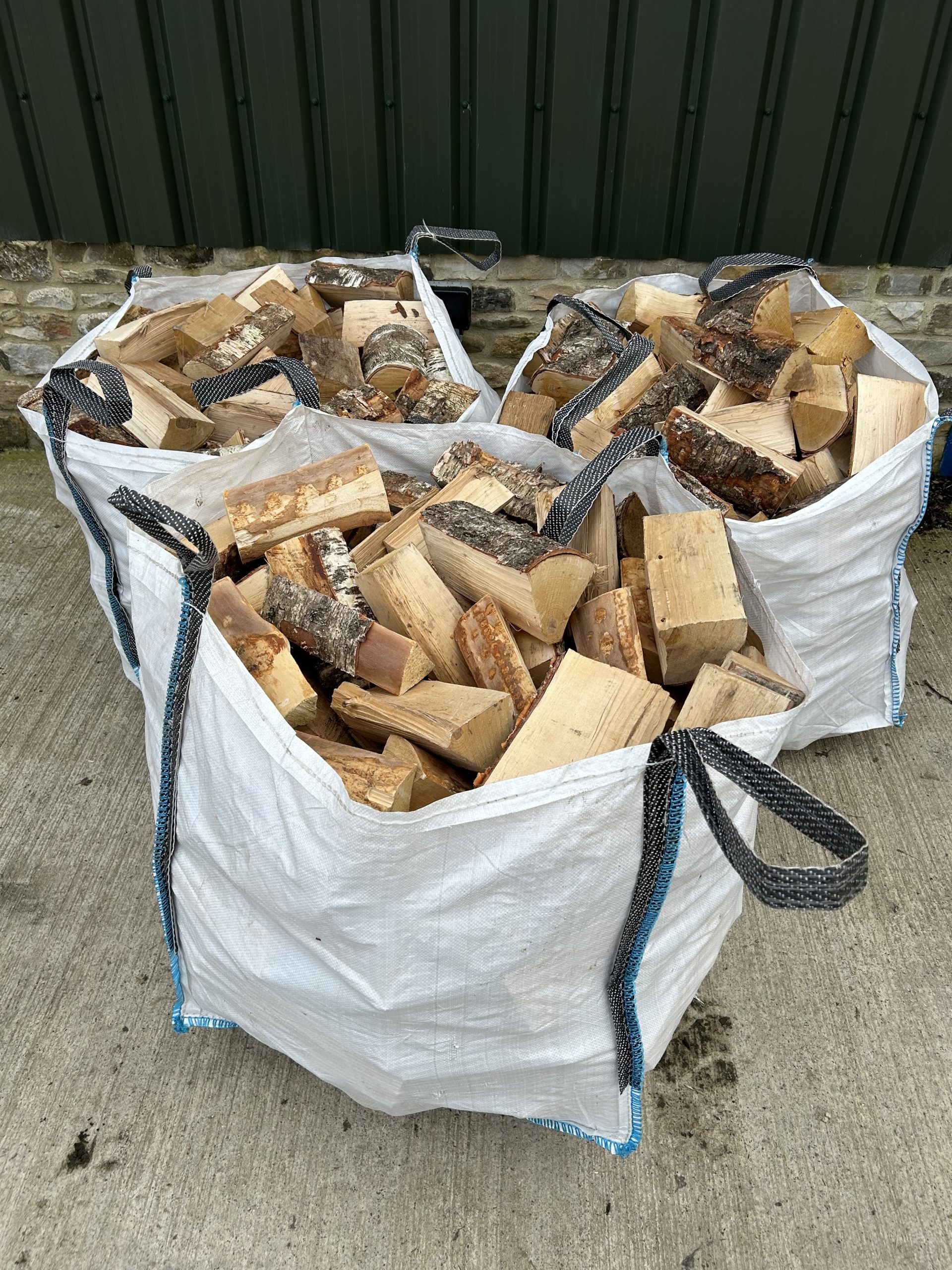 Bulk Seasoned Firewood Logs 3 Bags