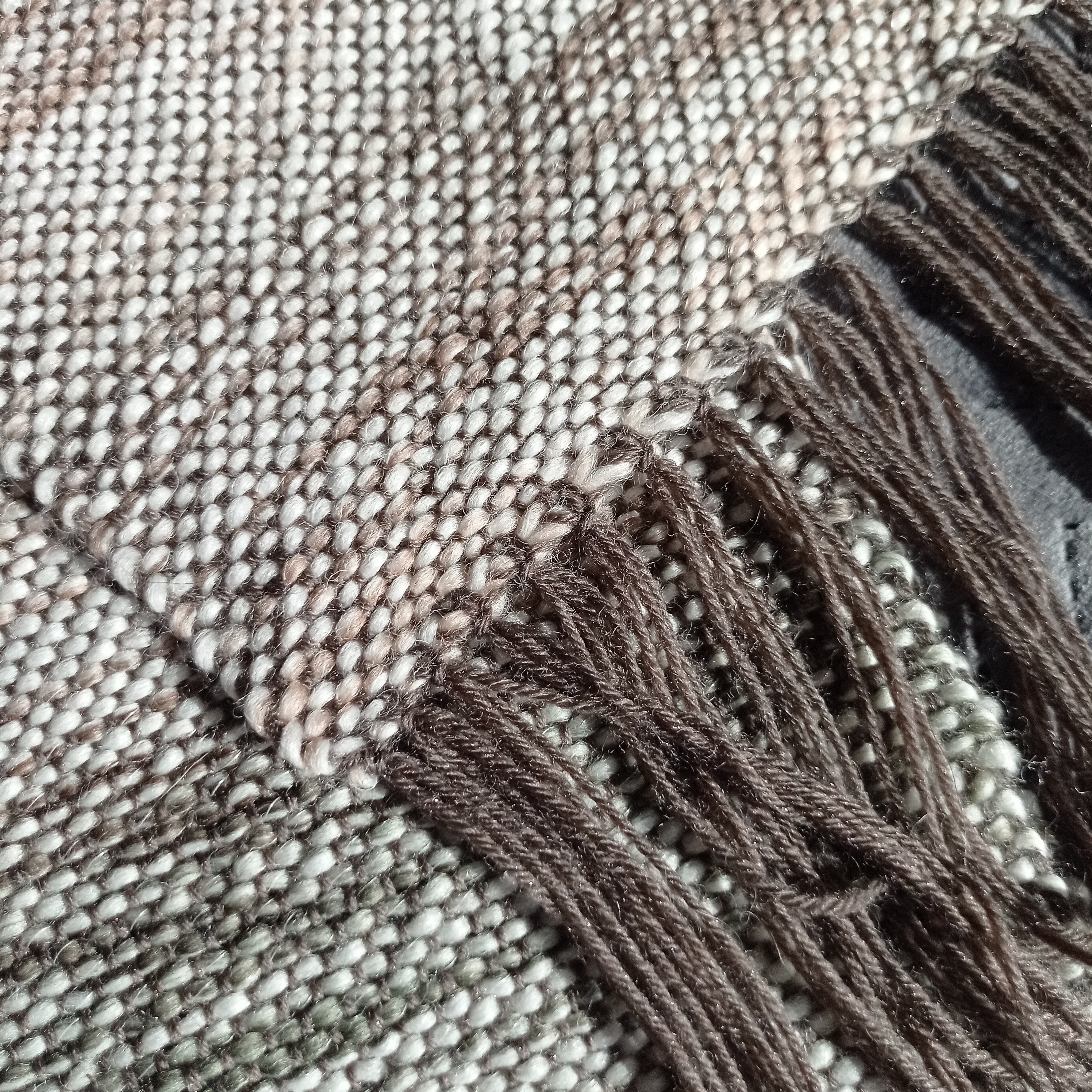 Echarpe tons naturels