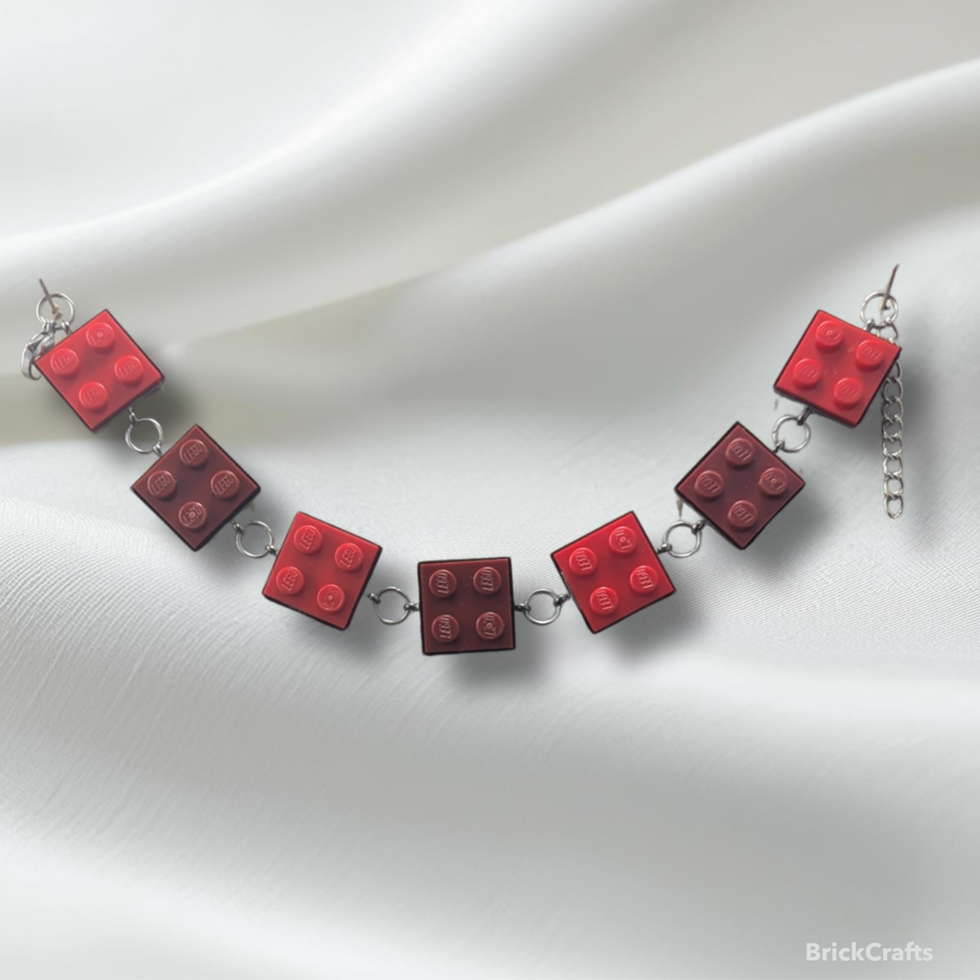Bezel Lego Charm Bracelet