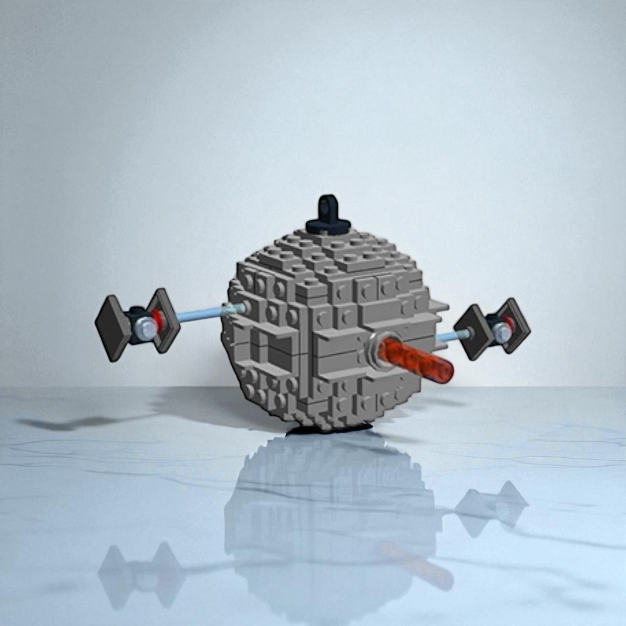 Starkiller Base Build-Your-Own LEGO Ornament